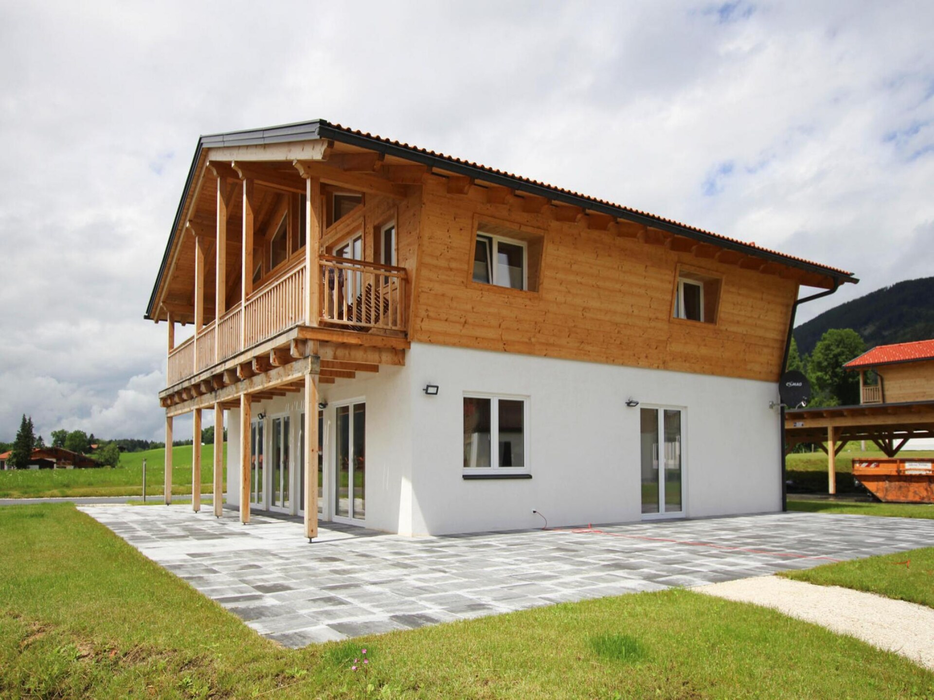 Appartement Panoramablick Inzell: luxe familieappartement met sauna en bergzicht - foto 2