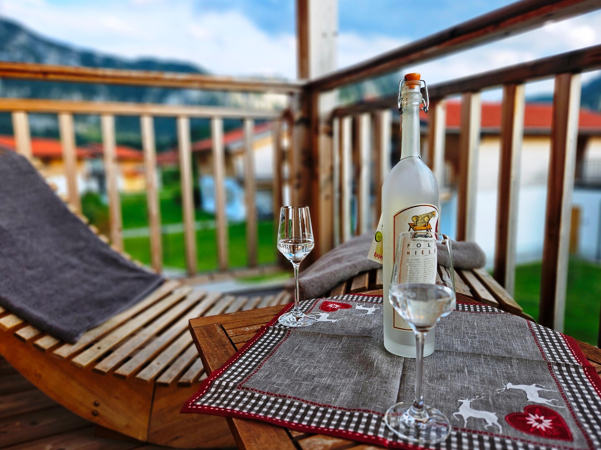 Appartement Panoramablick Inzell: luxe familieappartement met sauna en bergzicht - foto 17
