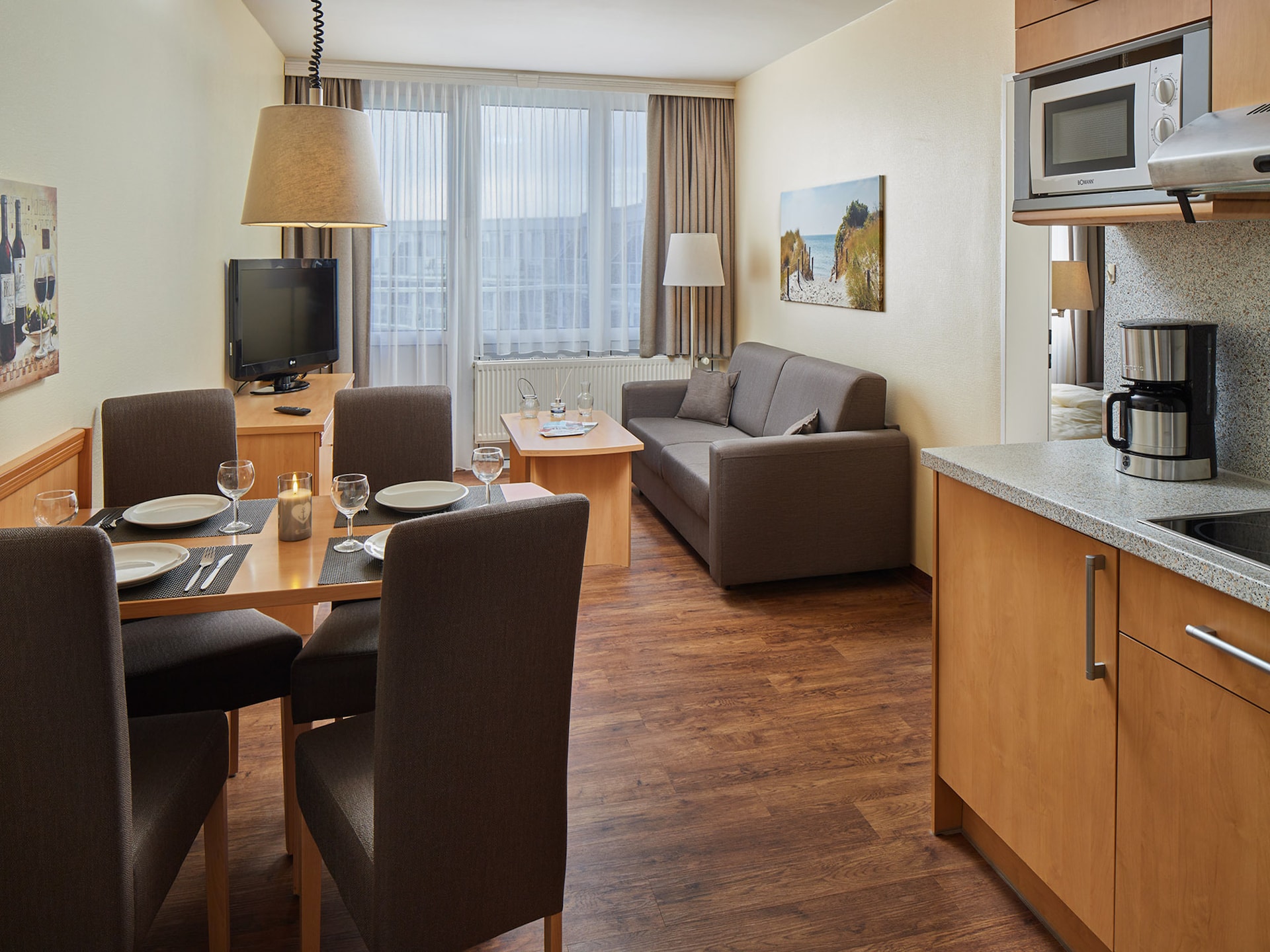 Op 400 m van zee: Comfortabel appartement in Weissenhäuser Strand - foto 3