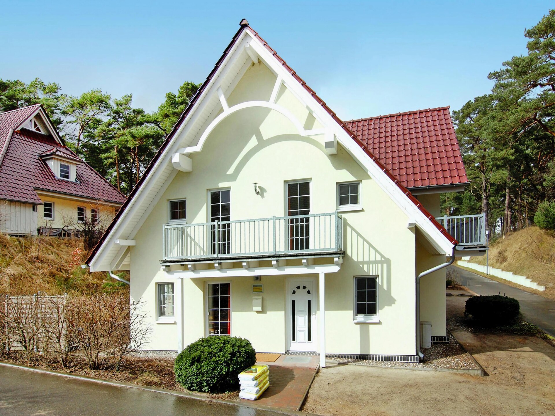 Strandhaus links – 100m van zandstrand met sauna in Trassenheide - foto 1