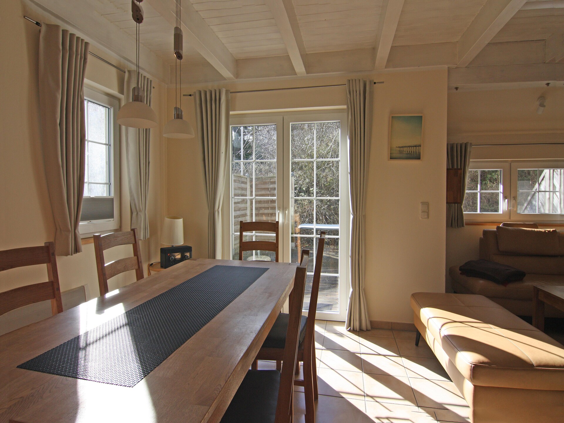 Strandhaus links – 100m van zandstrand met sauna in Trassenheide - foto 9