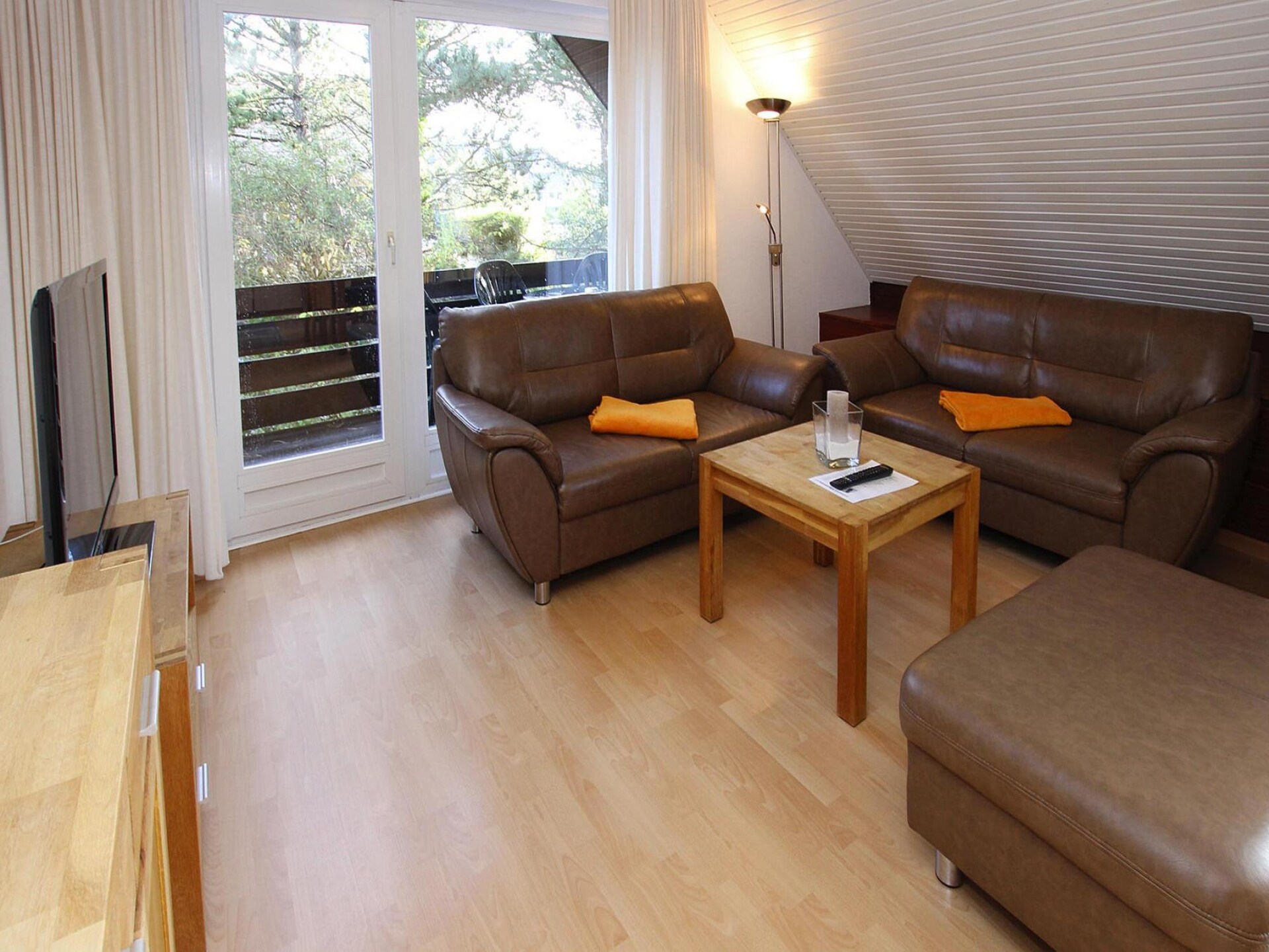 Licht appartement voor 6 aan de golfbaan in Westerland, vlakbij zee - foto 3