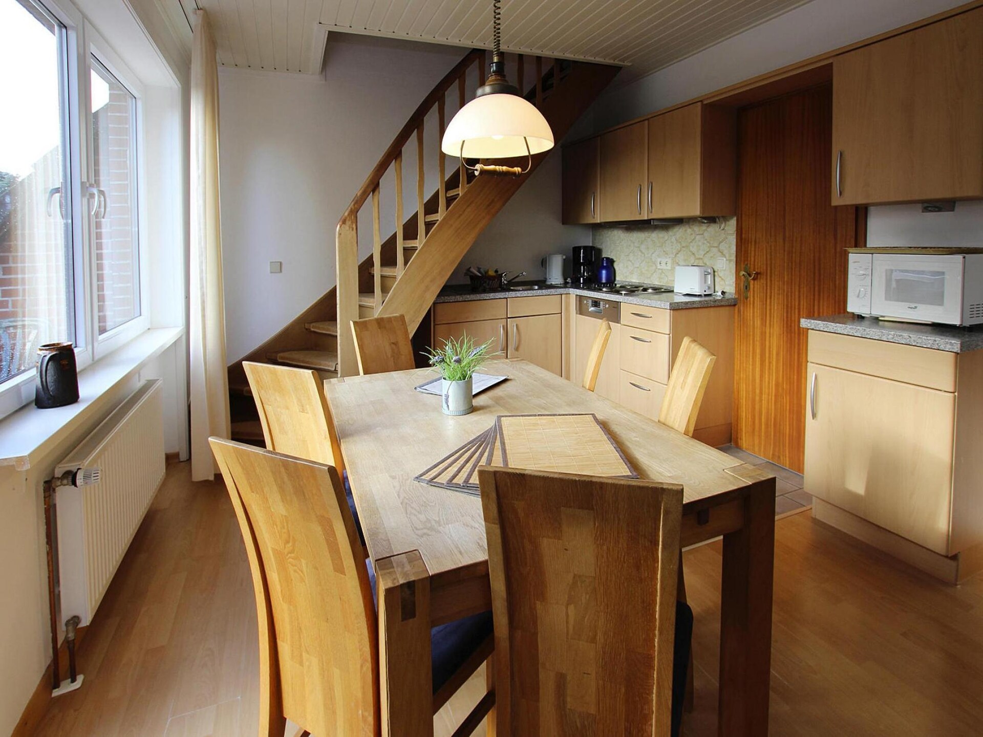 Licht appartement voor 6 aan de golfbaan in Westerland, vlakbij zee - foto 4