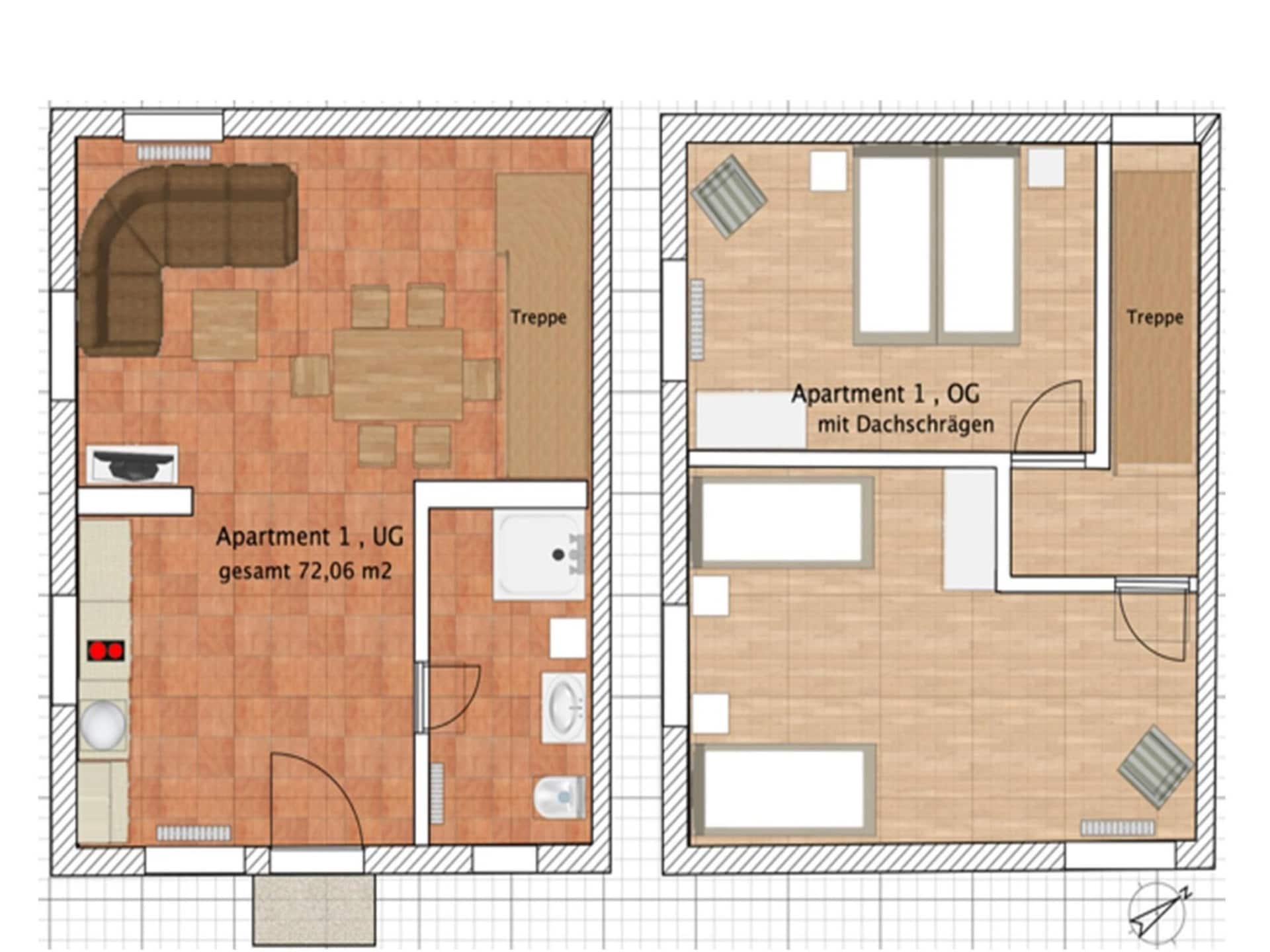 Ruim appartement voor 5 personen in Lütow nabij de lagune · 72 m² - foto 32