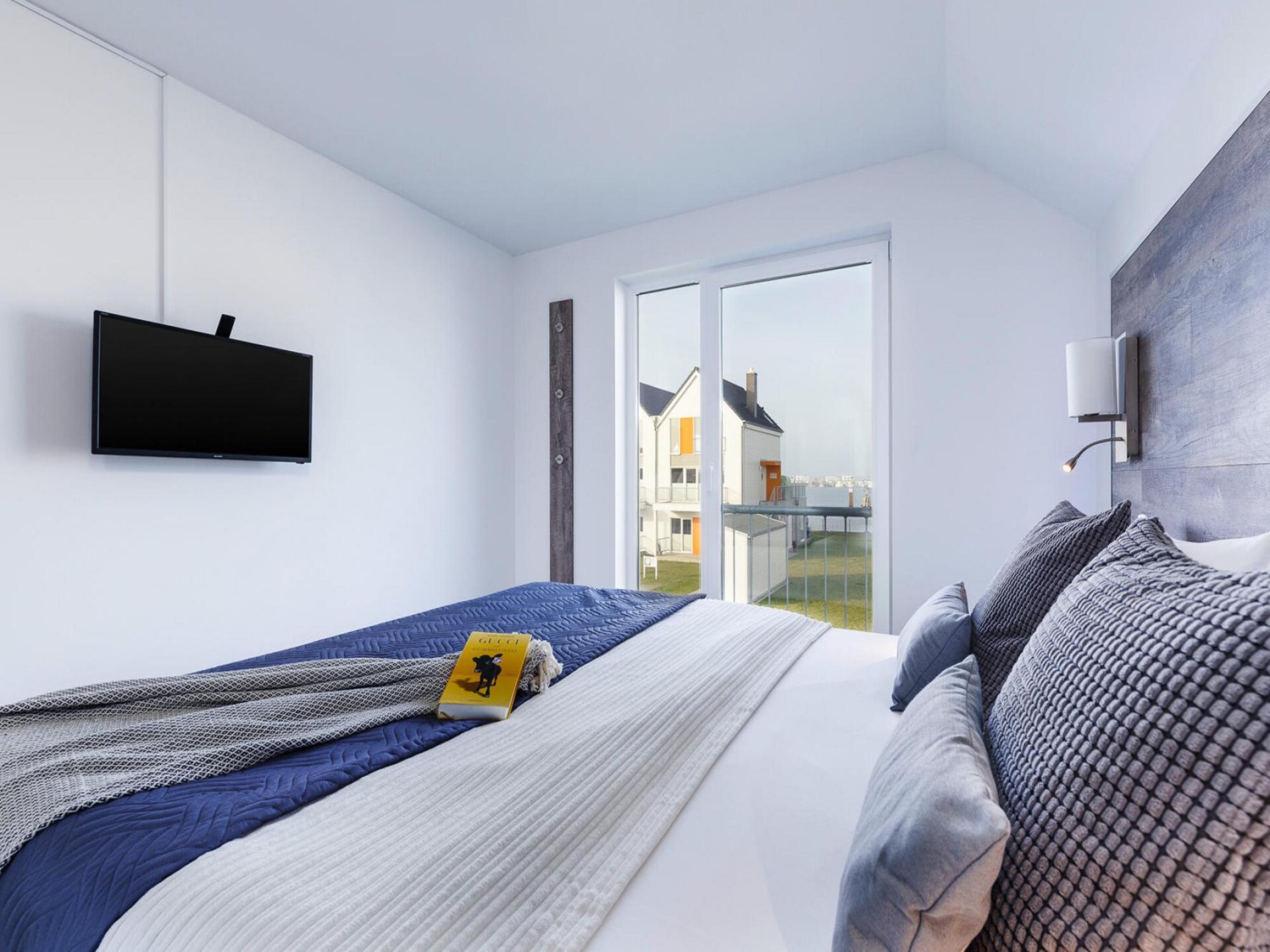Luxe appartement met waterbed, wellness en zicht op jachthaven in Olpenitz - foto 16