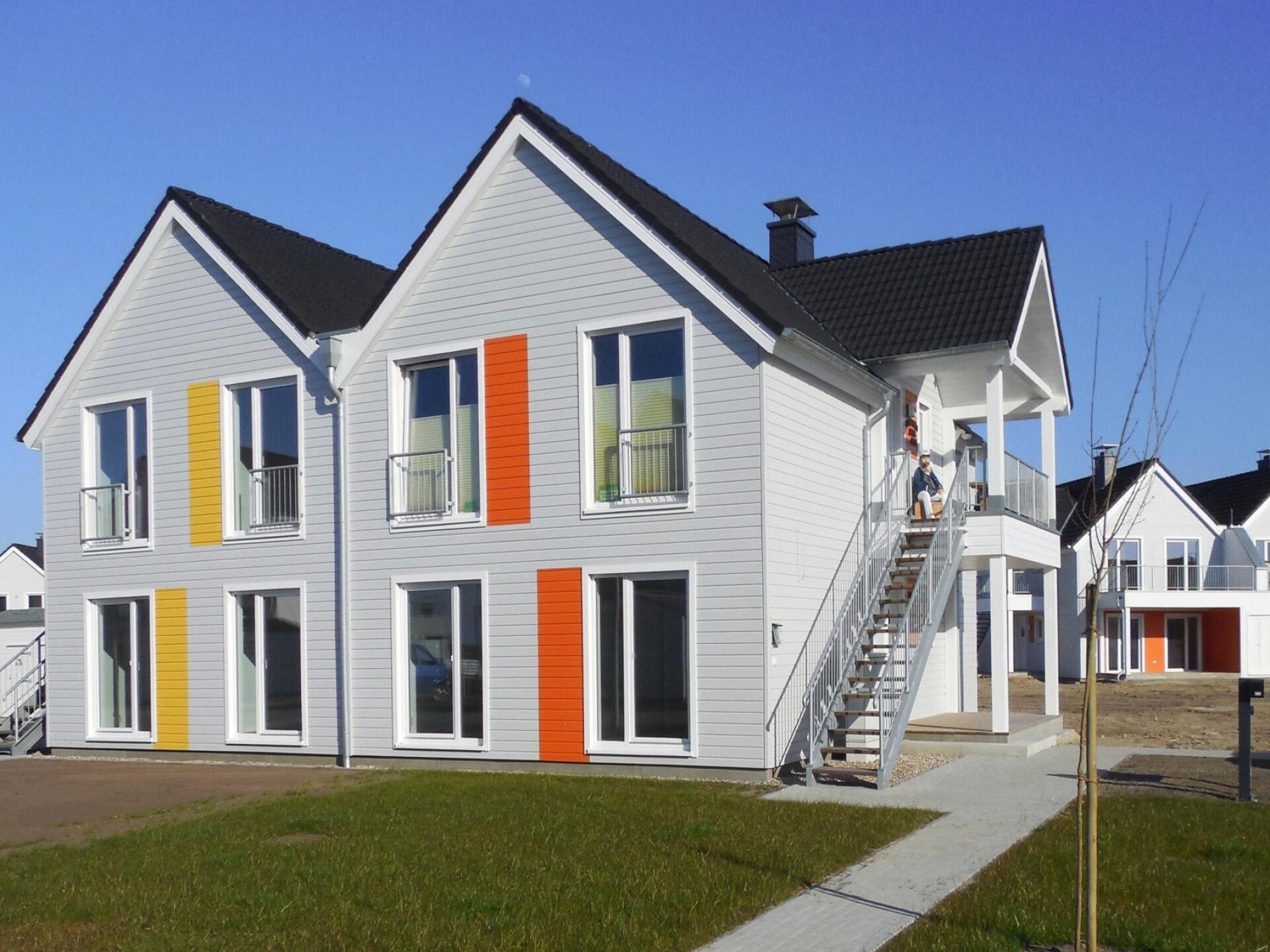 Luxe appartement met waterbed, wellness en zicht op jachthaven in Olpenitz - foto 36
