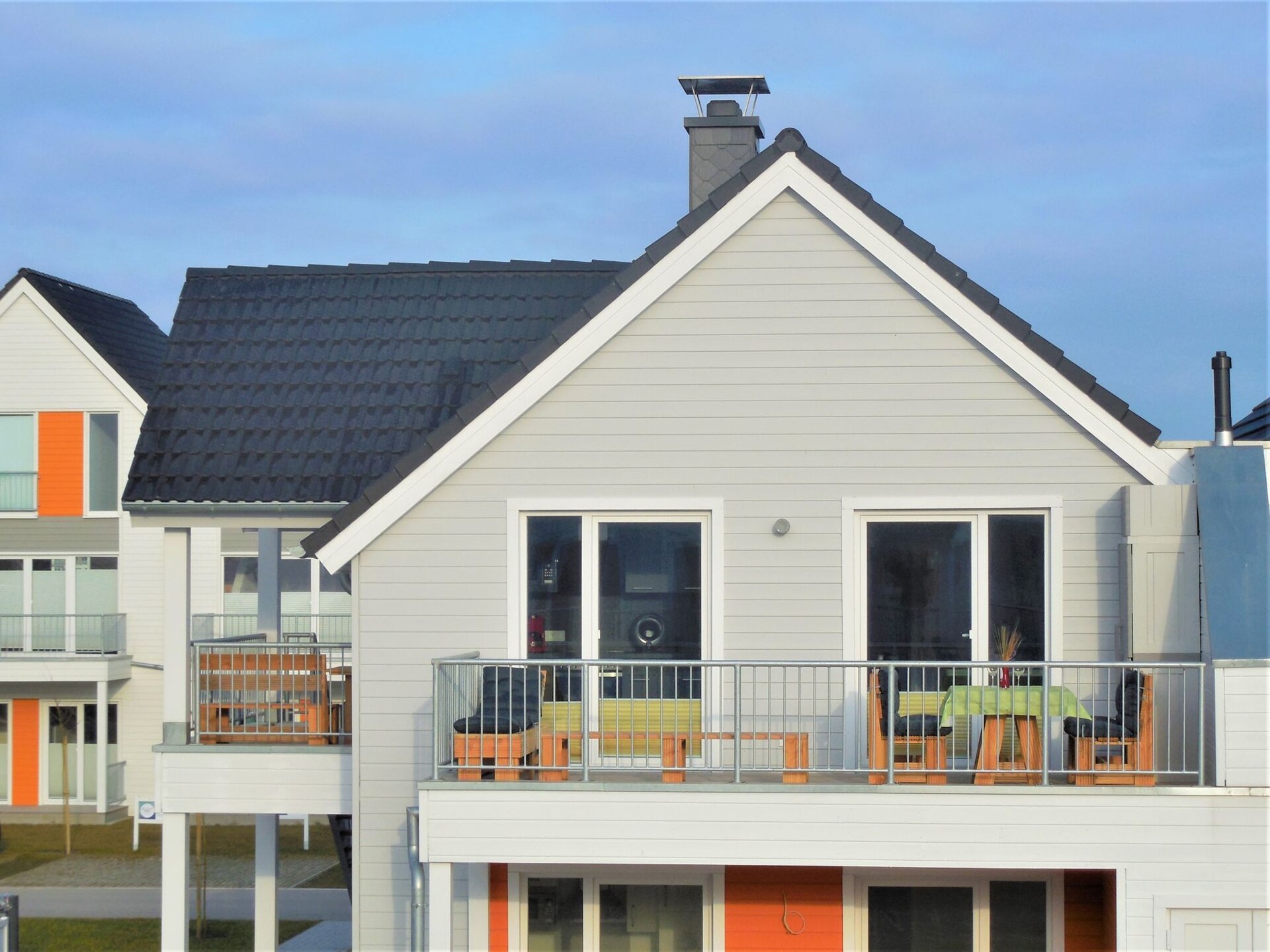 Luxe appartement met waterbed, wellness en zicht op jachthaven in Olpenitz - foto 44