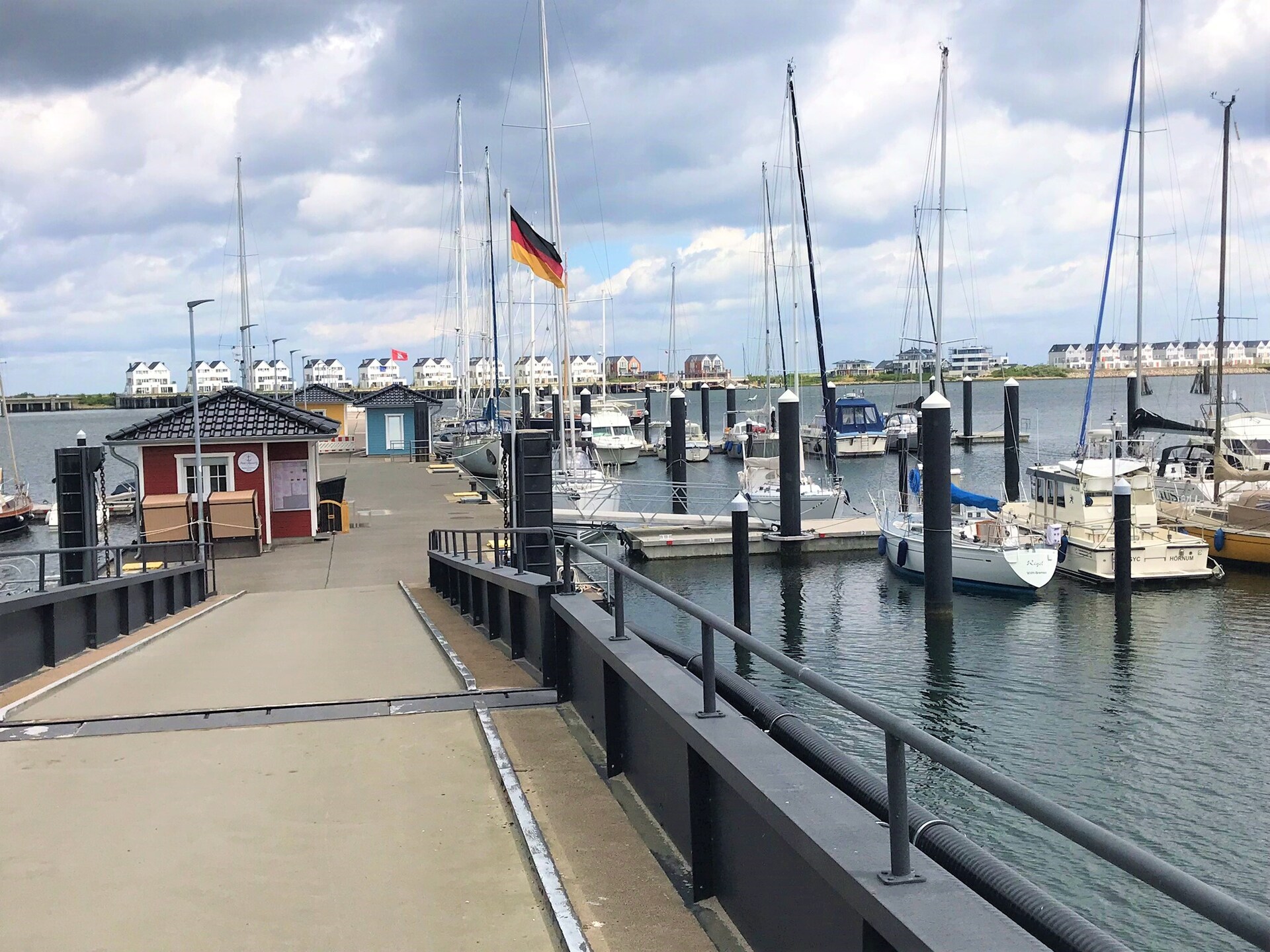 Luxe appartement met waterbed, wellness en zicht op jachthaven in Olpenitz - foto 52
