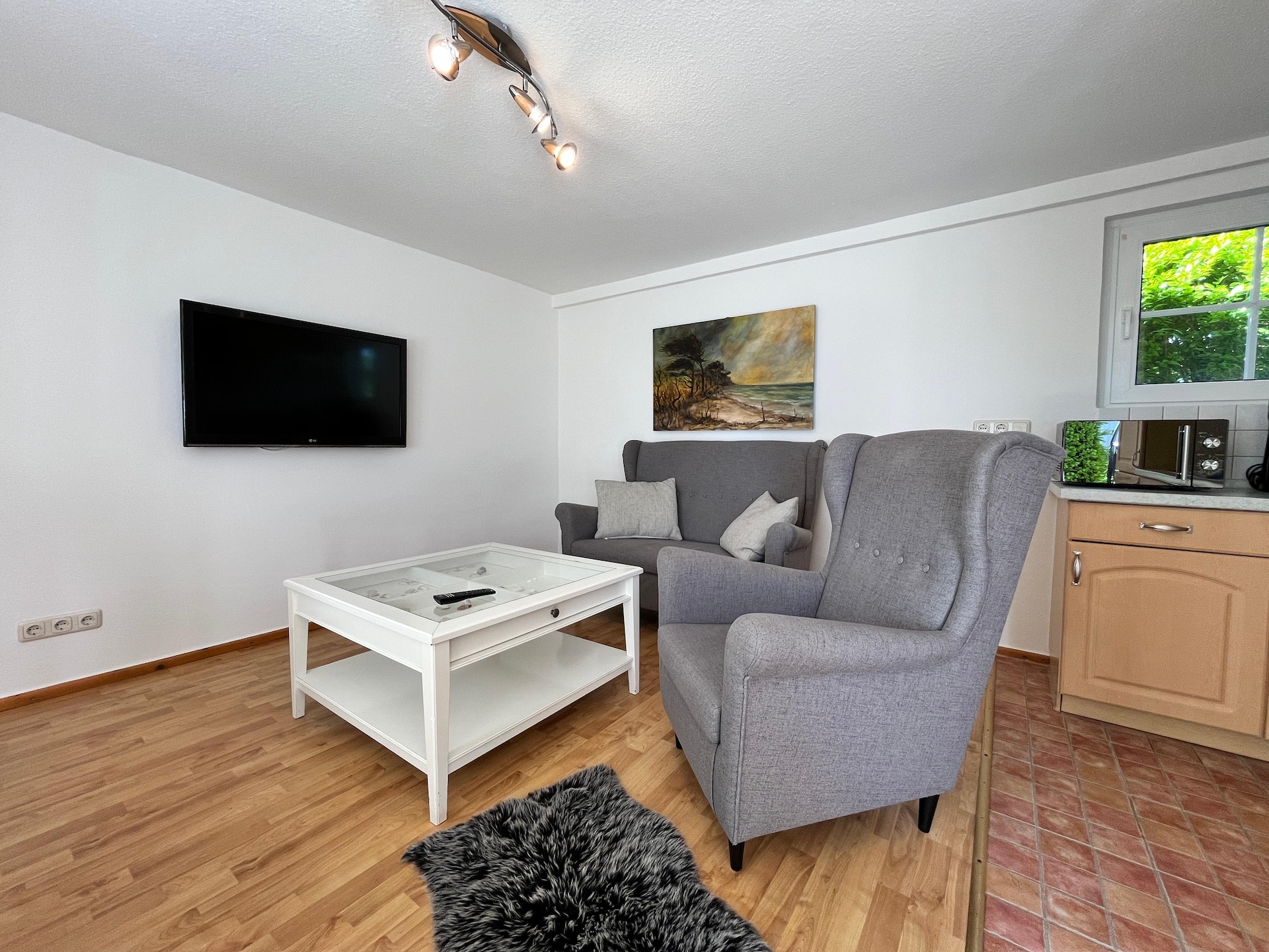 Op 650 m van het meer: Sfeervol appartement in Wieck am Darß - foto 12