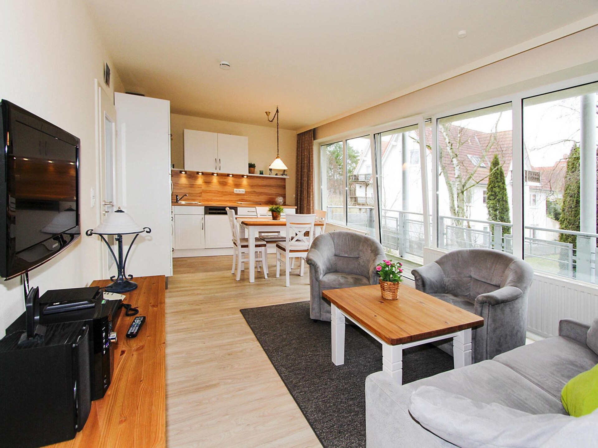 Residenz Seestern: knus appartement op 200m van het strand in Boltenhagen - foto 5