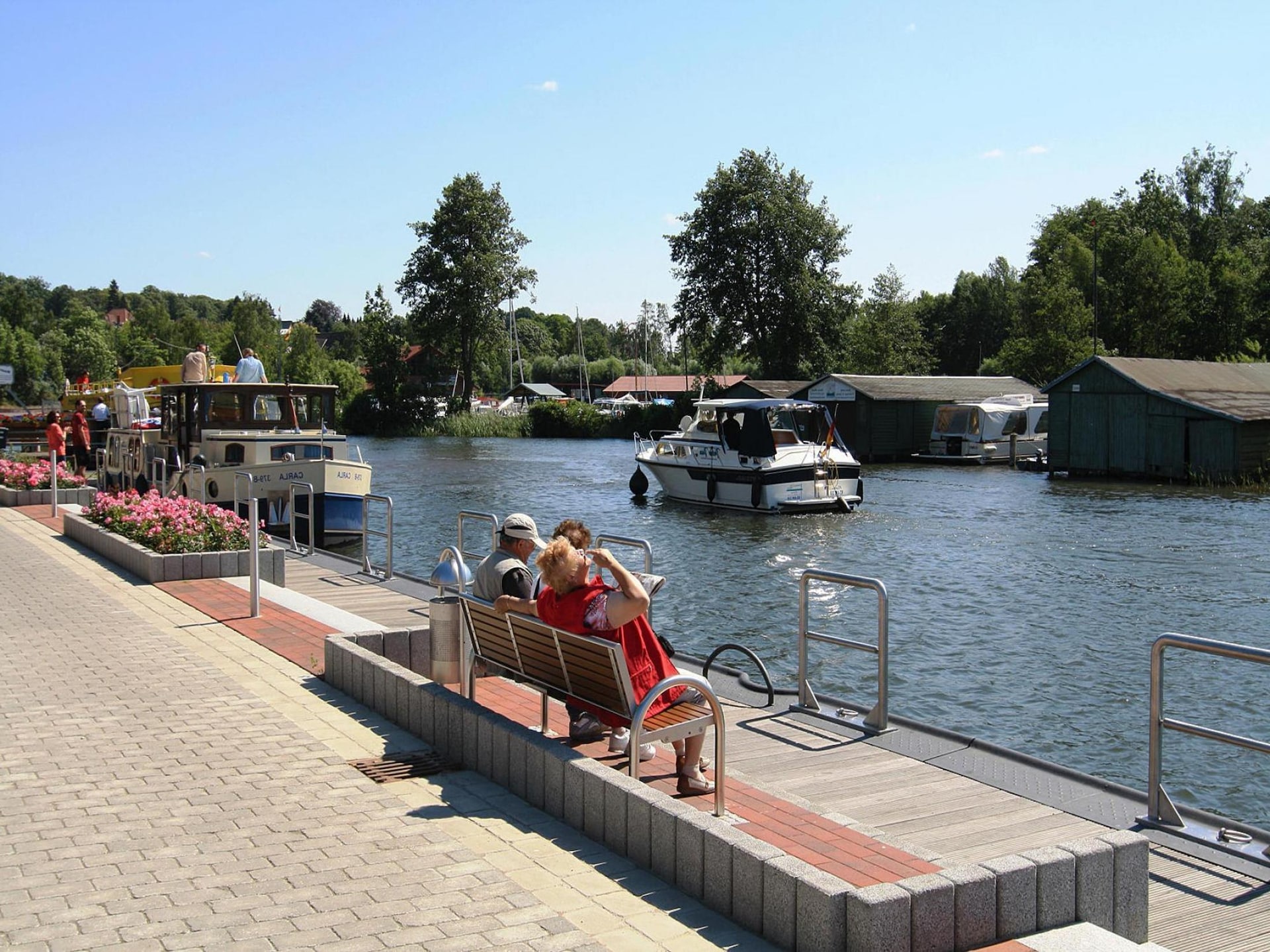 Op 800 m van het meer: Smaakvol appartement in Plau am See - foto 13
