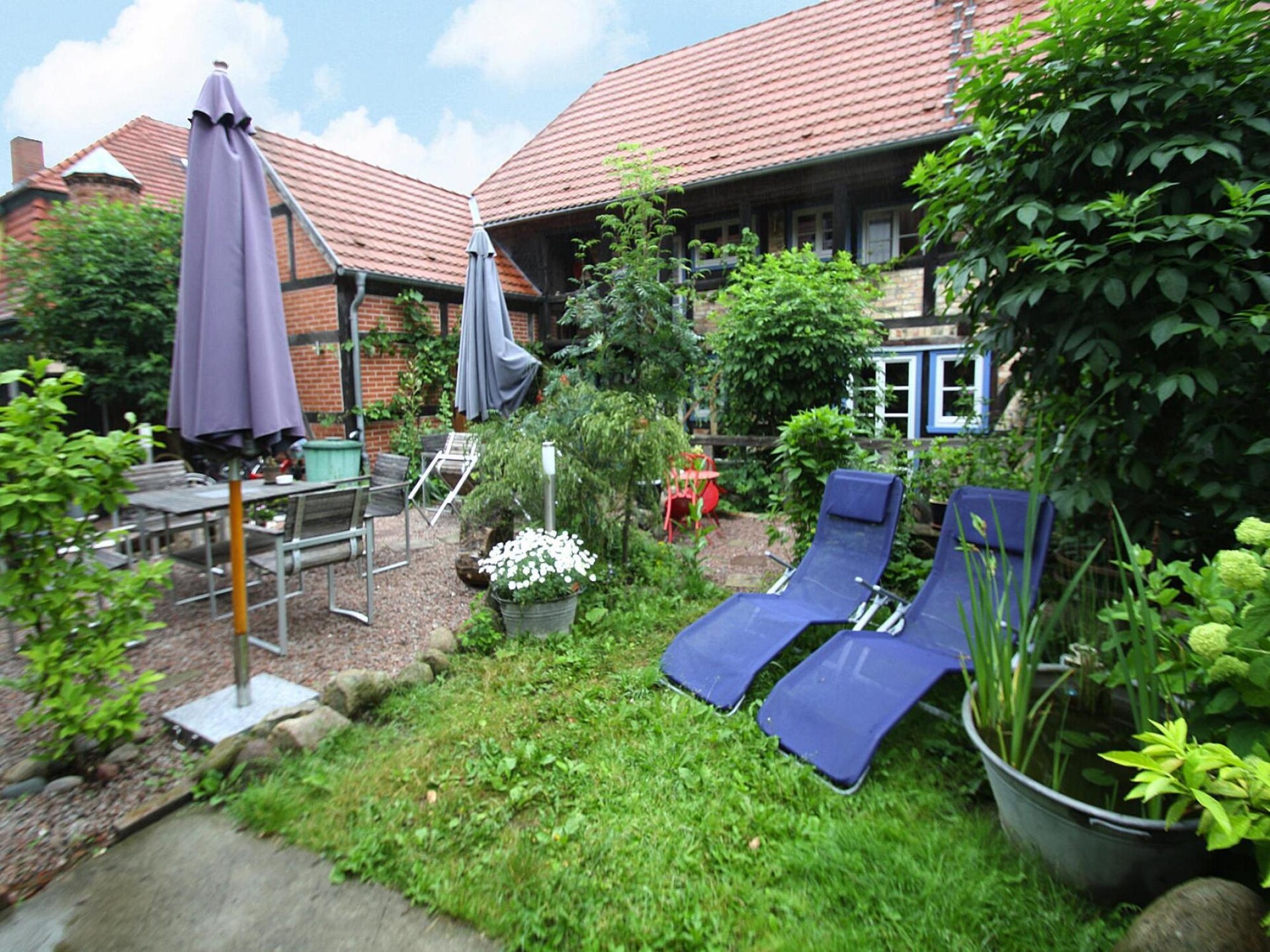 Op 800 m van het meer: Smaakvol appartement in Plau am See - foto 12