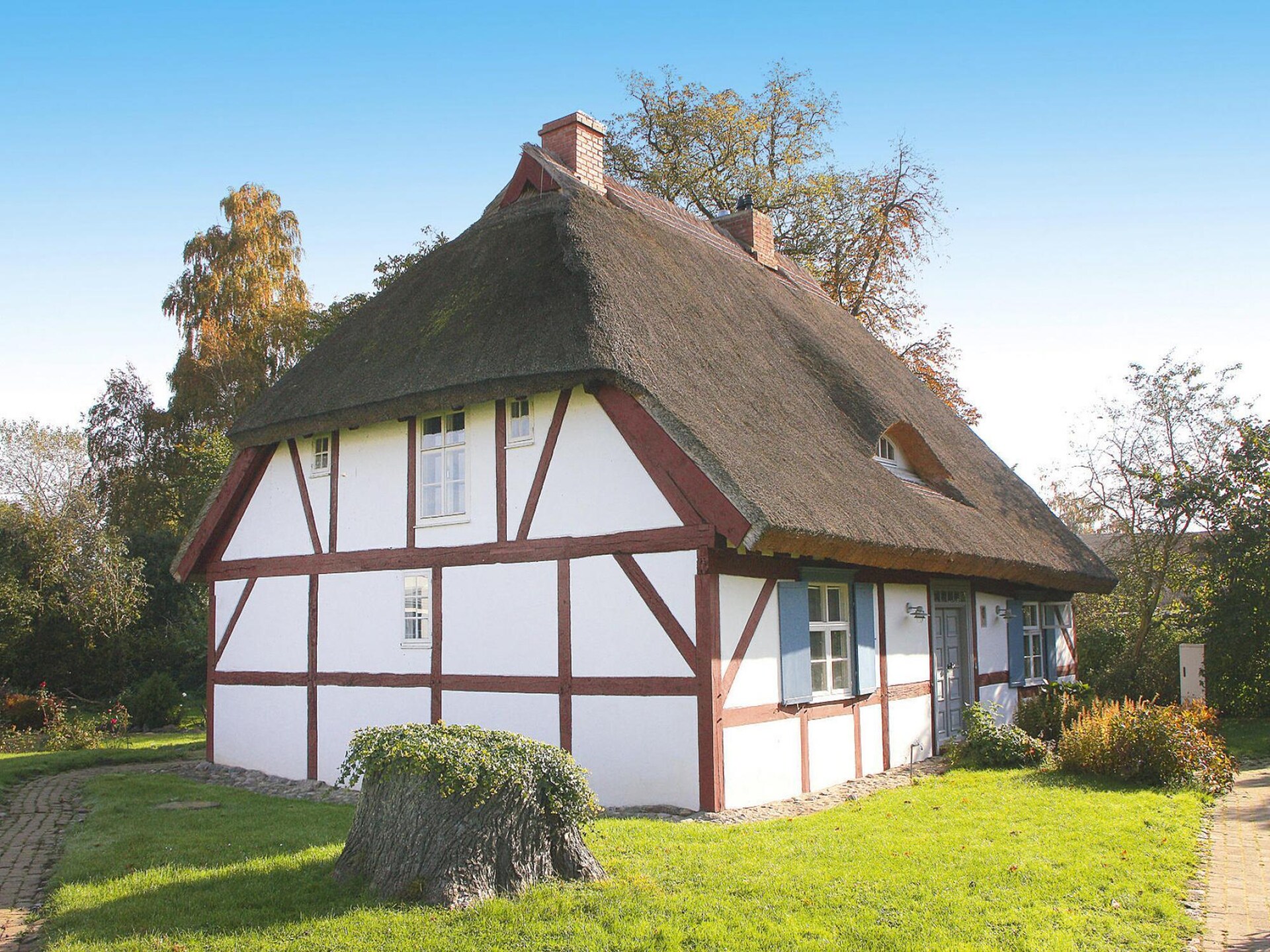 Monumentaal vakantieappartement met rieten dak bij de Schoritzer Wiek - foto 2
