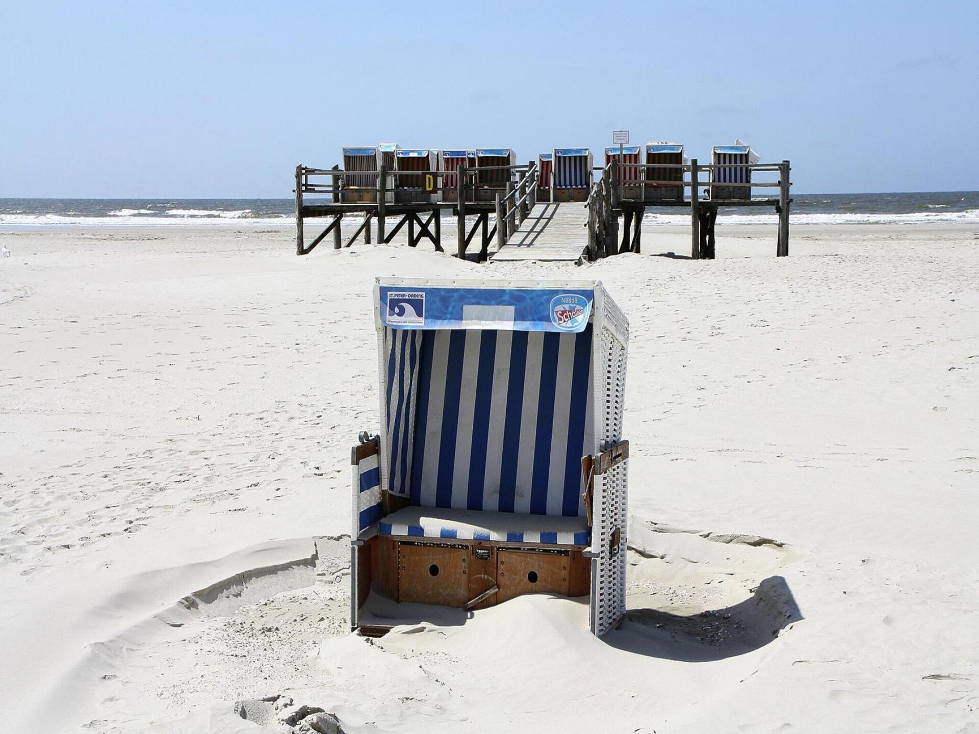 Appartement Klein Friesland - Flut in St. Peter-Ording, 65m², 3 km van strand - foto 16