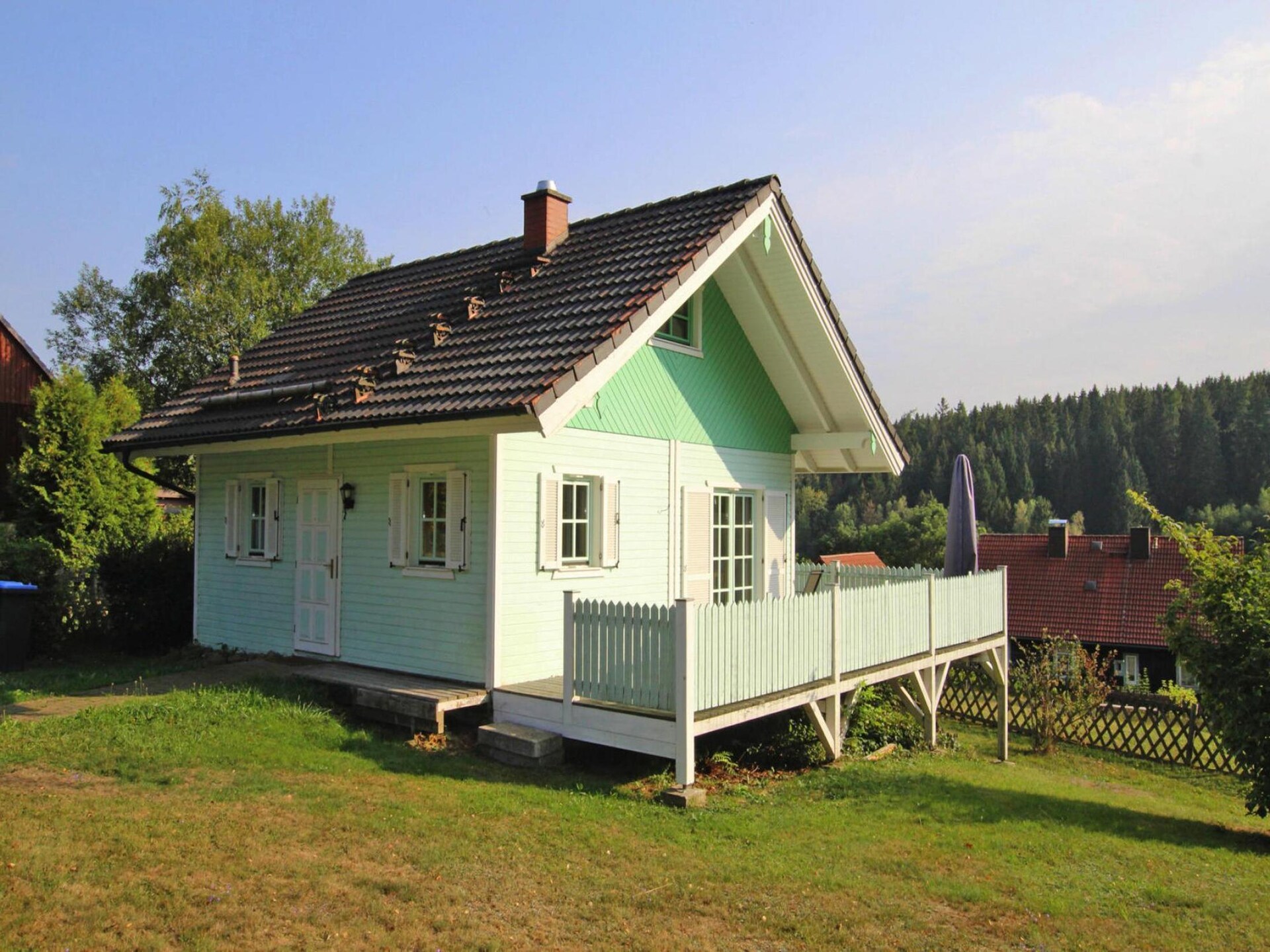 Vrijstaand vakantiehuis met panoramisch uitzicht op de Harz bij Tanne - foto 1