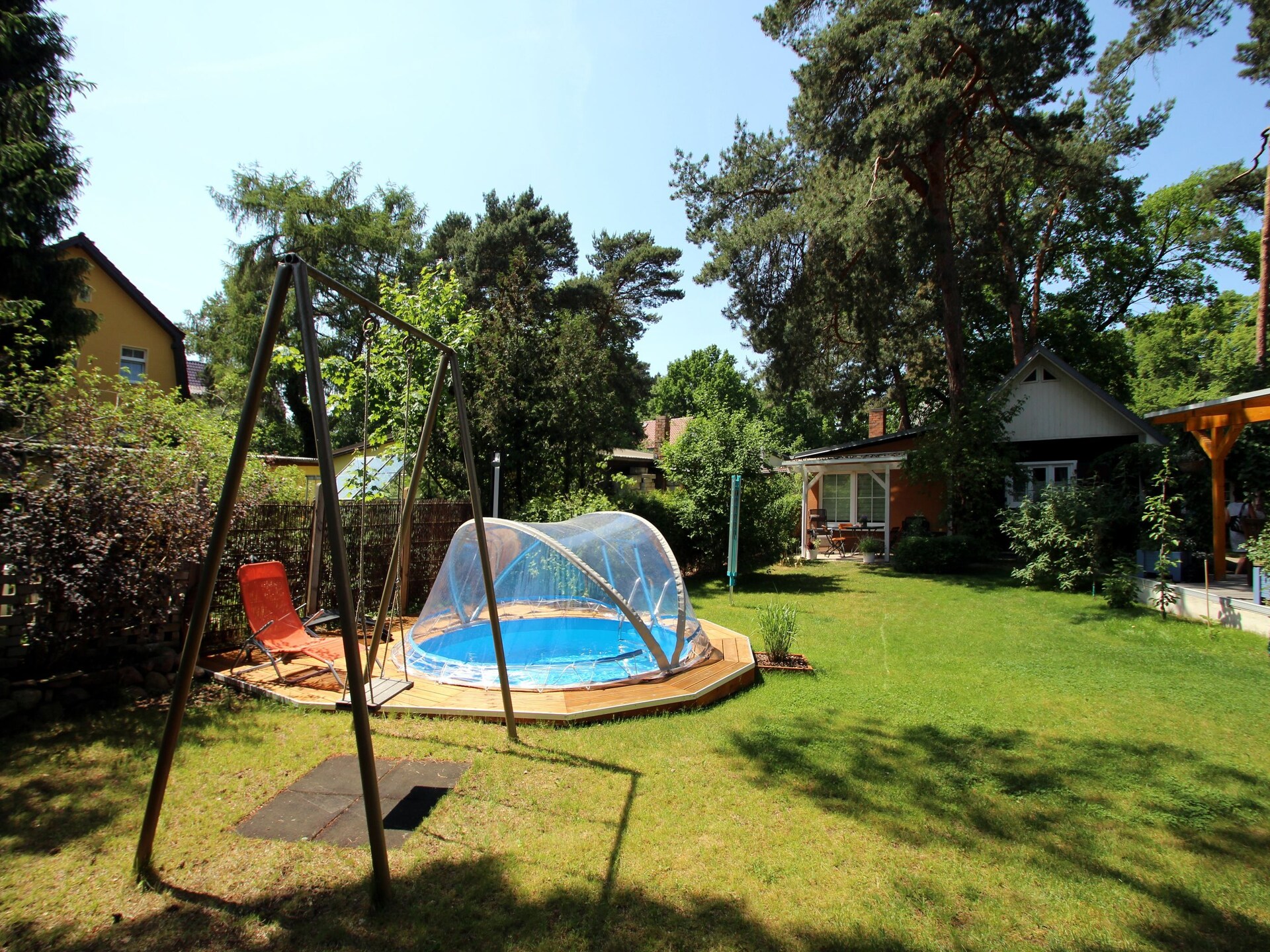 Sfeervol vakantiehuis nabij de Müggelsee, met zwembad en vlakbij Berlijn - foto 12