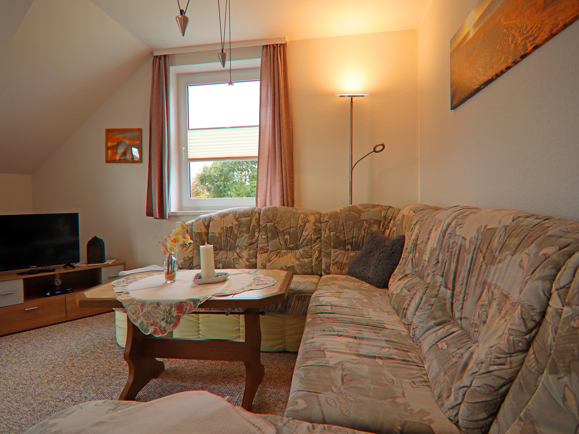 Licht appartement met balkon en elektrisch bed, 900m van het strand van Zinnowitz - foto 7