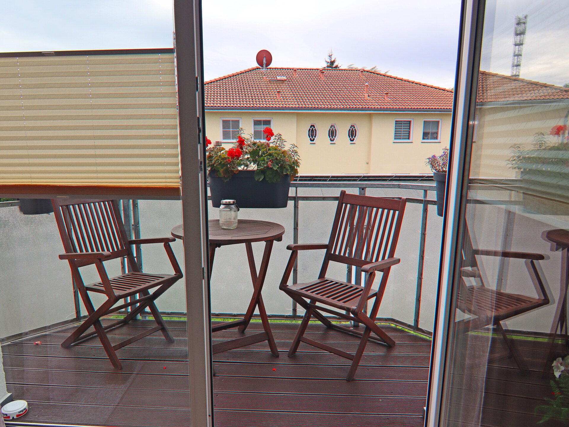 Licht appartement met balkon en elektrisch bed, 900m van het strand van Zinnowitz - foto 12