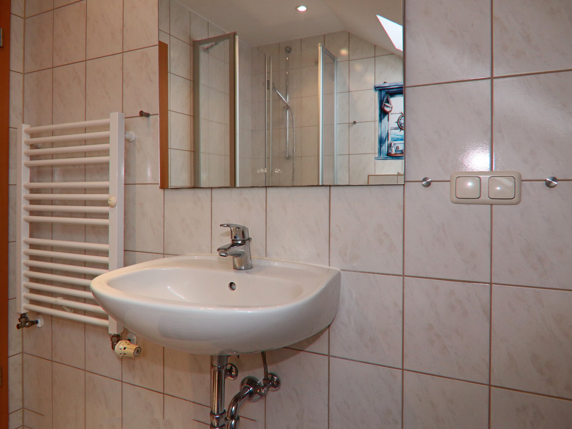Licht appartement met balkon en elektrisch bed, 900m van het strand van Zinnowitz - foto 23