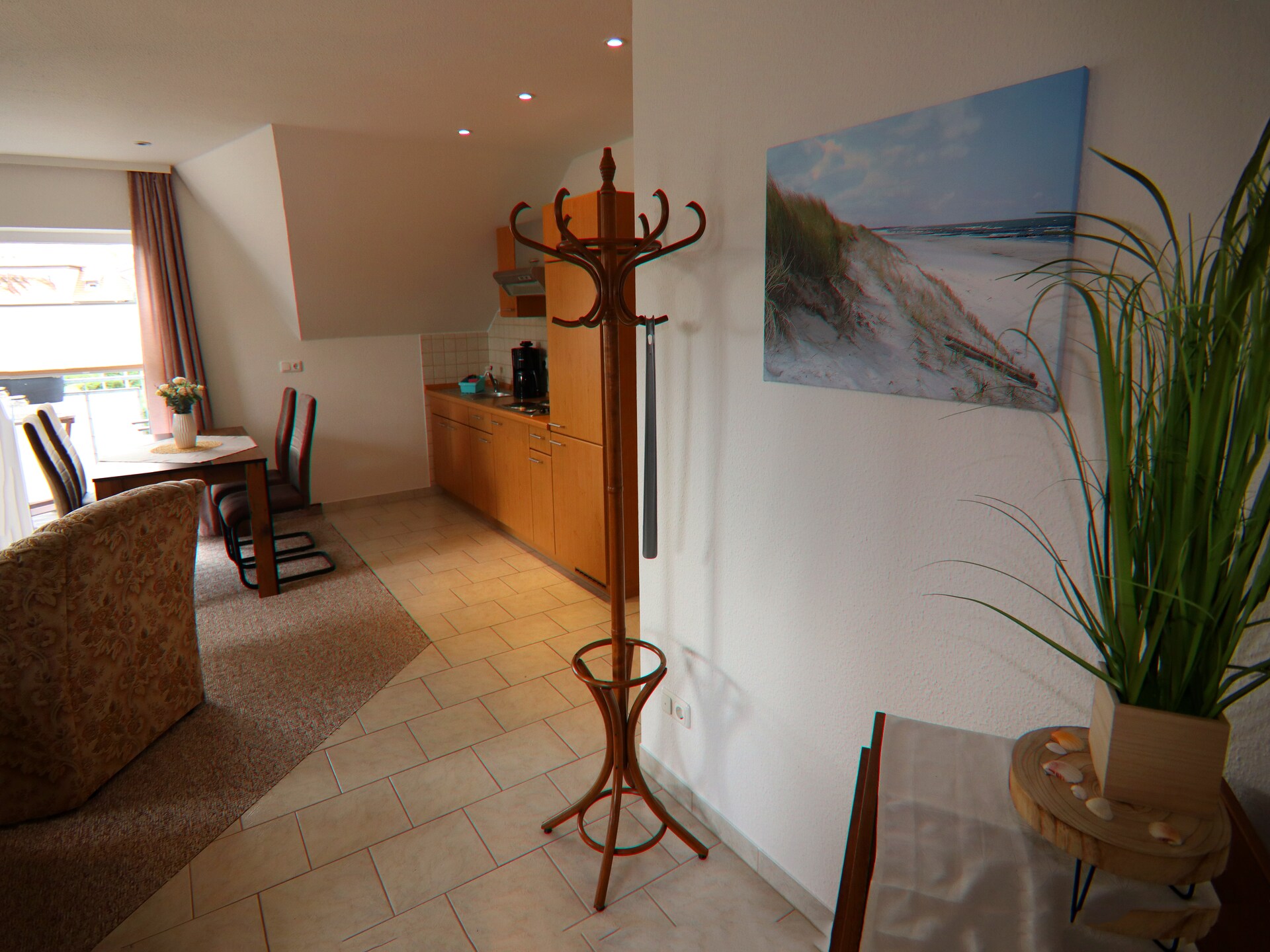 Licht appartement met balkon op 900m van het strand in Zinnowitz - foto 11