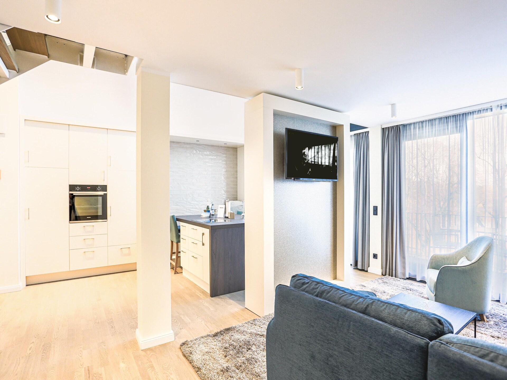 Kompass Maisonette: 70m² luxe aan de Müritzsee met balkon, wellness & wifi - foto 6
