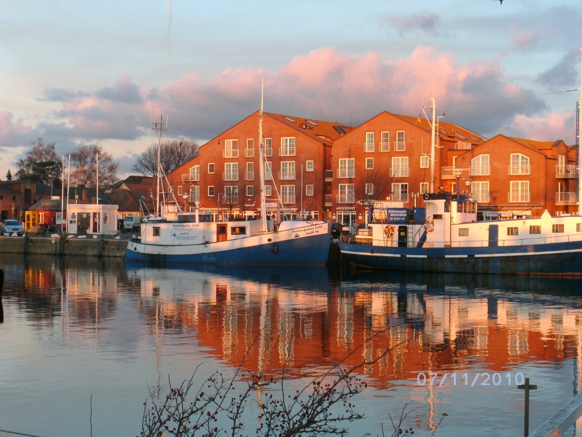 4-persoons appartement aan zee in Orth met uitzicht op de haven - foto 11