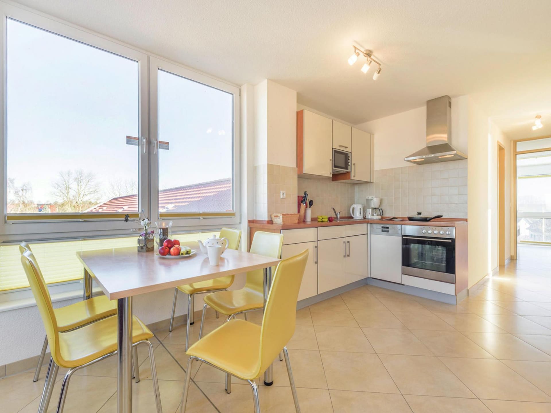 Op 600 m van zee: Modern appartement in Rerik voor 4 personen - foto 6