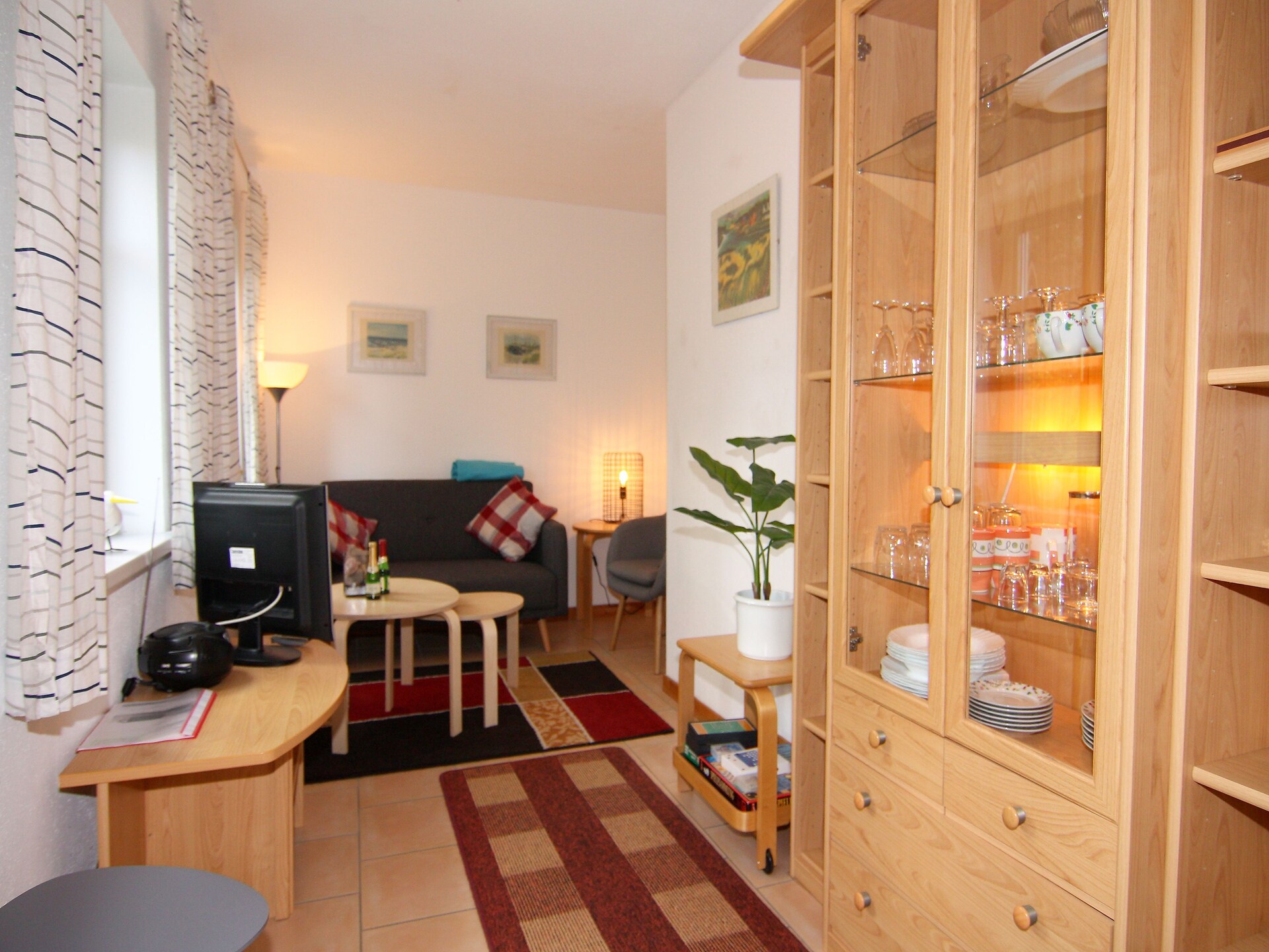Rustiek appartement bij Breege met tuin, BBQ & WLAN – hond welkom - foto 4