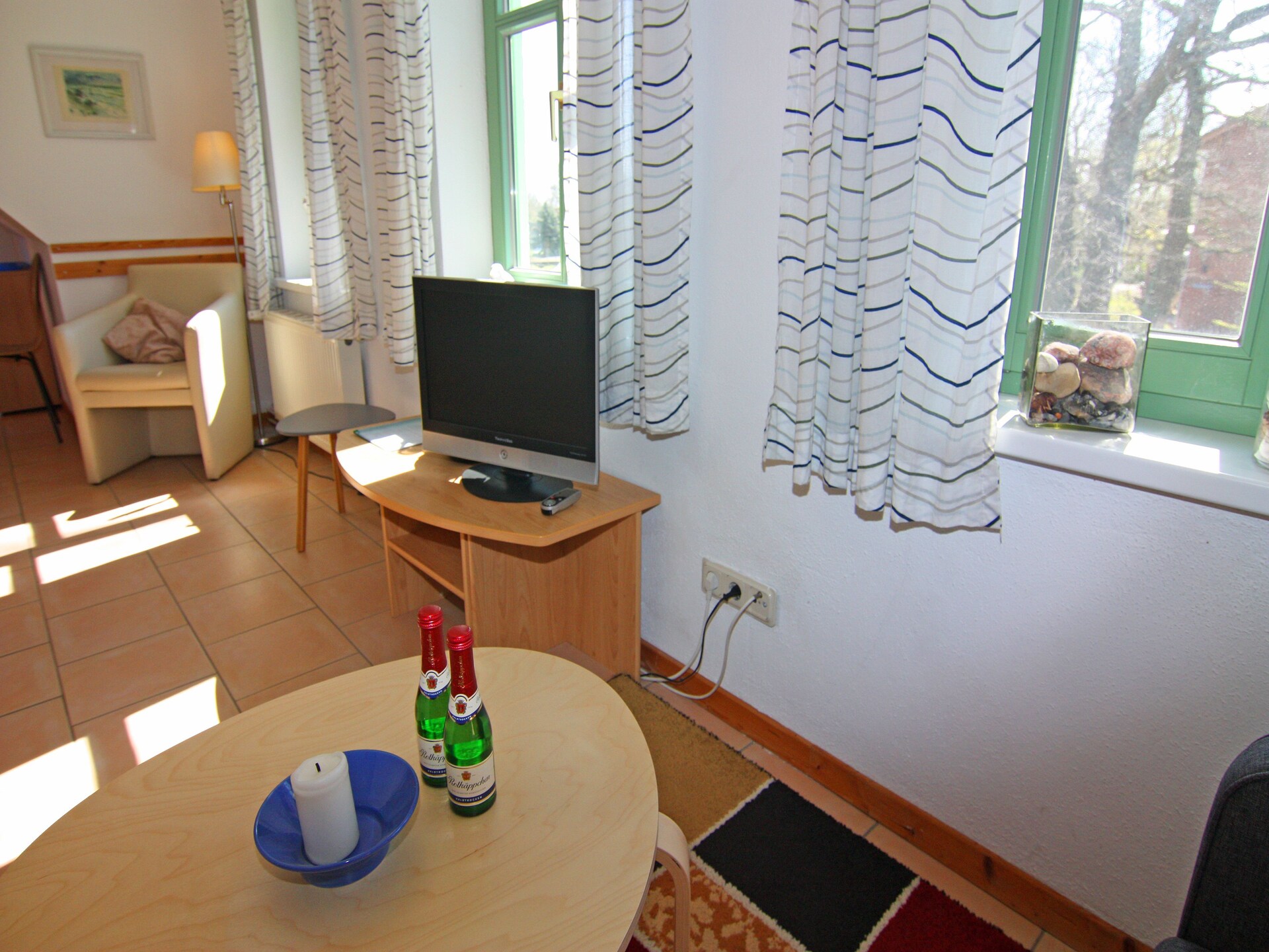 Rustiek appartement bij Breege met tuin, BBQ & WLAN – hond welkom - foto 9