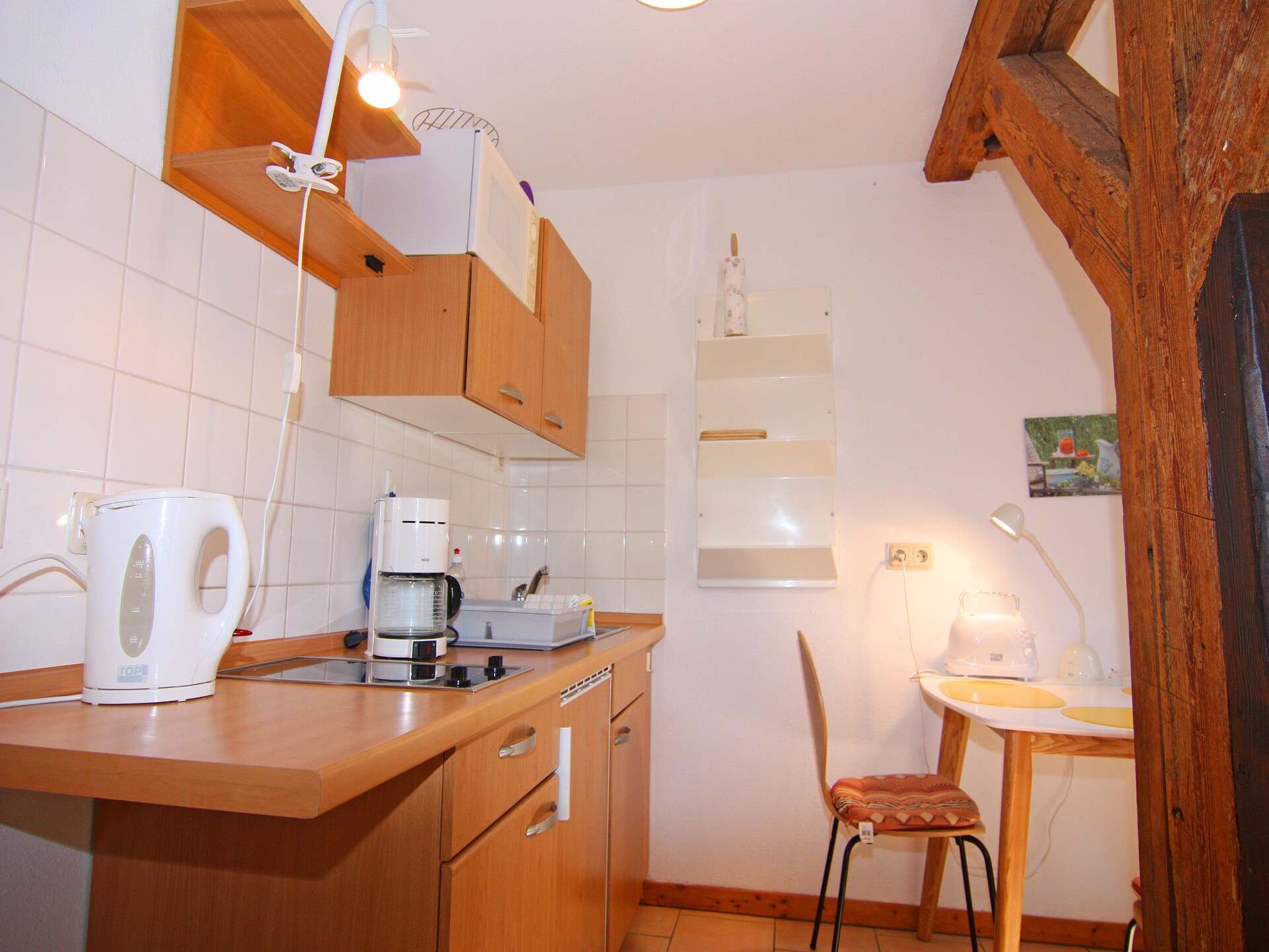 Rustiek appartement bij Breege met tuin, BBQ & WLAN – hond welkom - foto 12