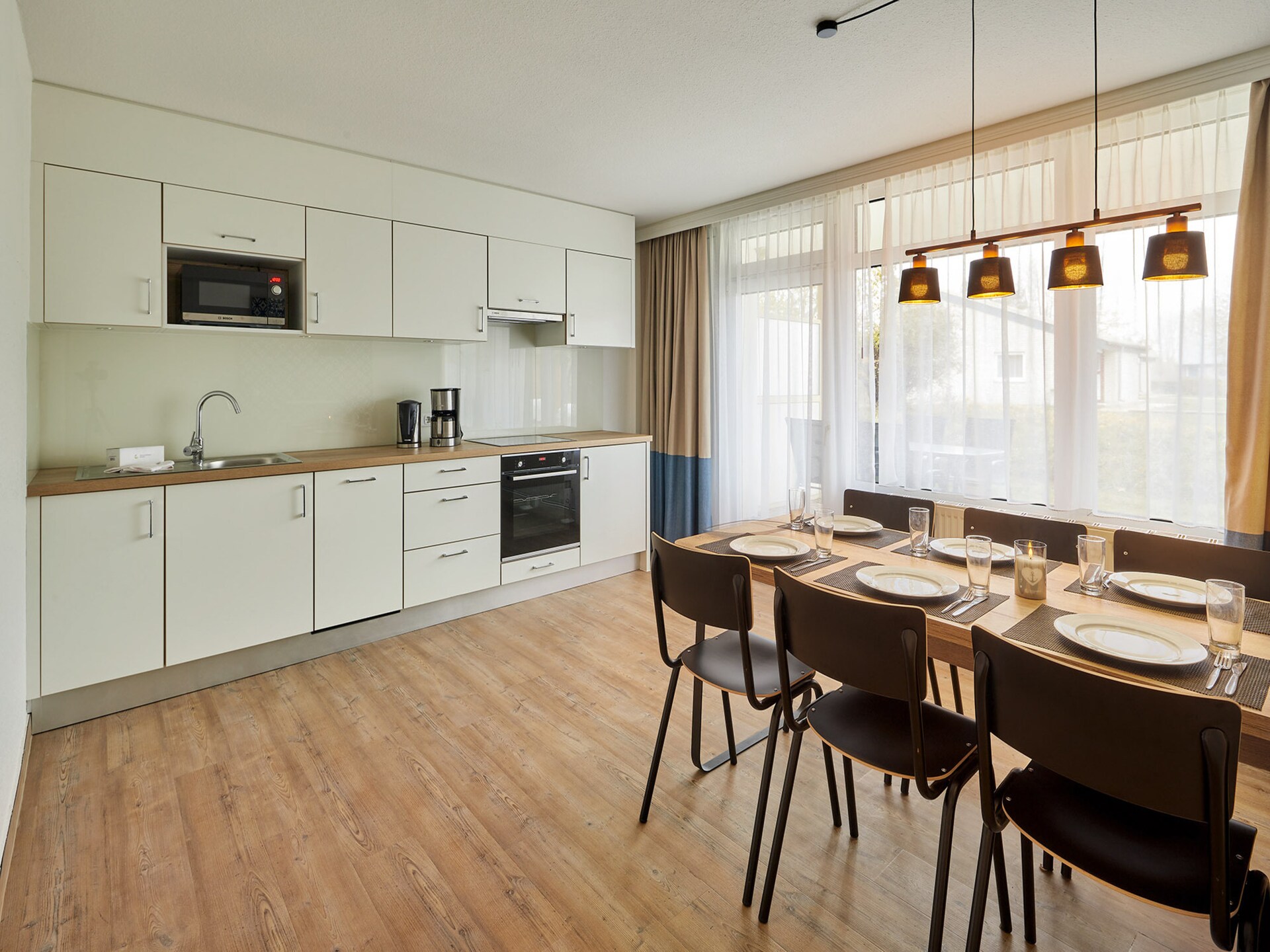 Op 500 m van zee: Ruim appartement met wellness in Weissenhäuser Strand - foto 4