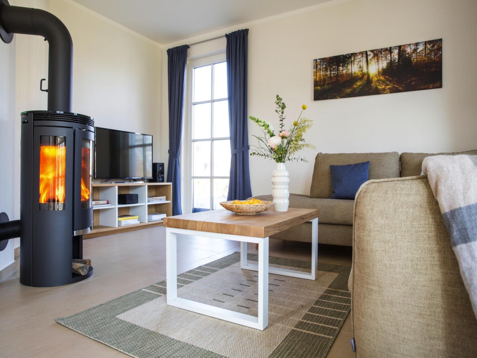 Luxe rietgedekt vakantiehuis met sauna en zwemlagune in Fuhlendorf - foto 6
