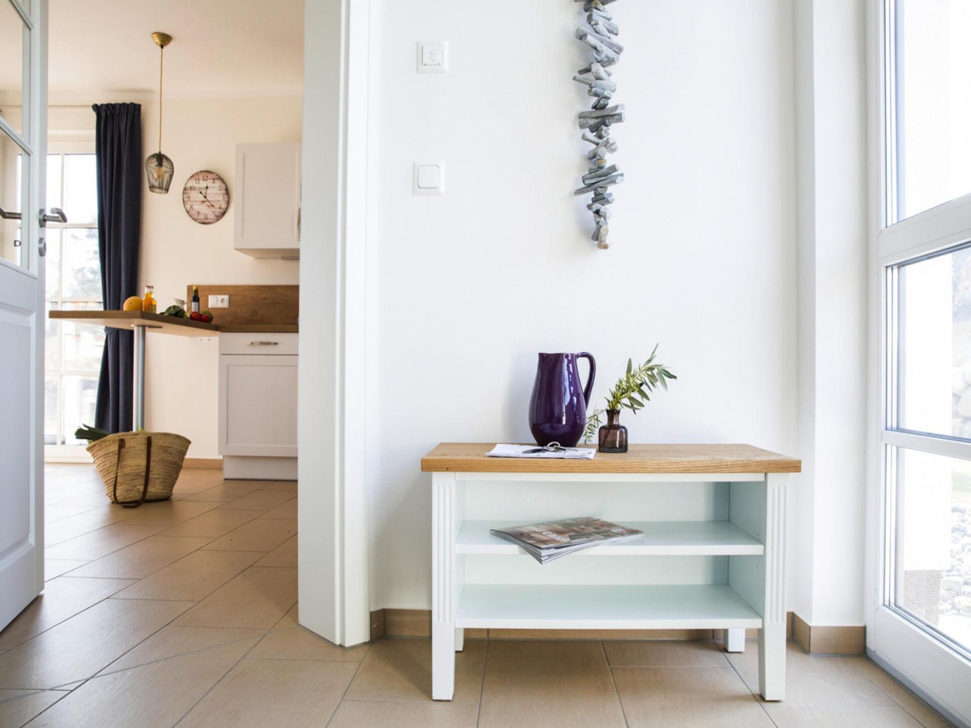 Luxe rietgedekt vakantiehuis met sauna en zwemlagune in Fuhlendorf - foto 13