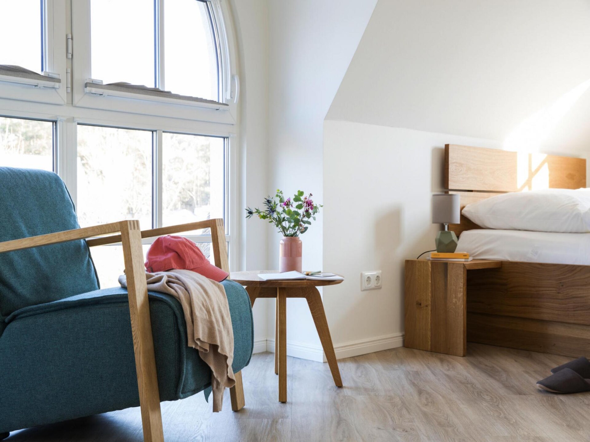Luxe rietgedekt vakantiehuis met sauna en zwemlagune in Fuhlendorf - foto 18
