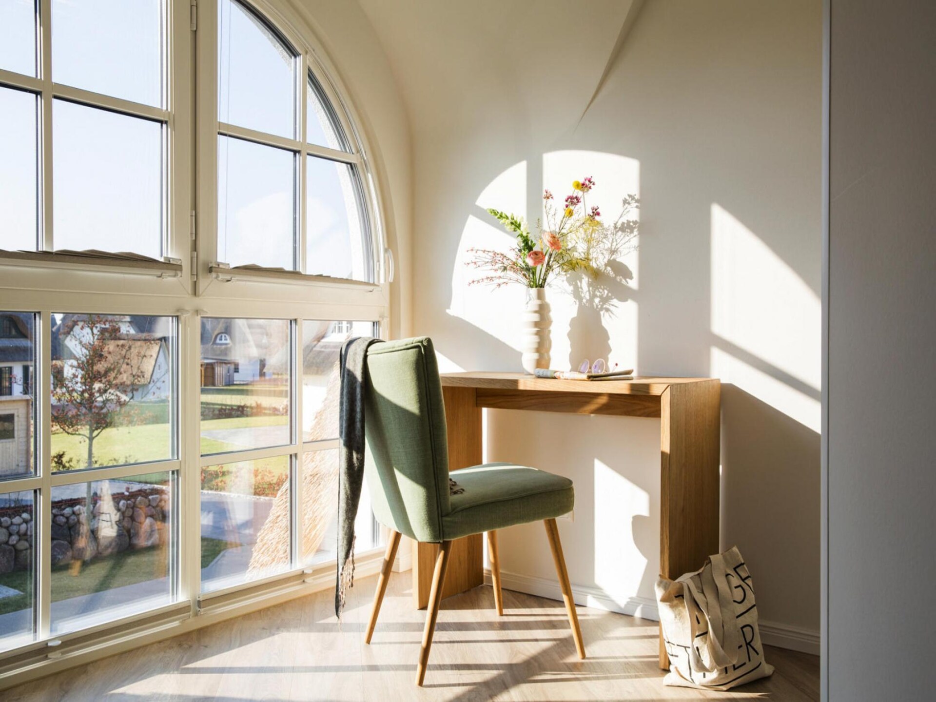 Luxe rietgedekt vakantiehuis met sauna en zwemlagune in Fuhlendorf - foto 20