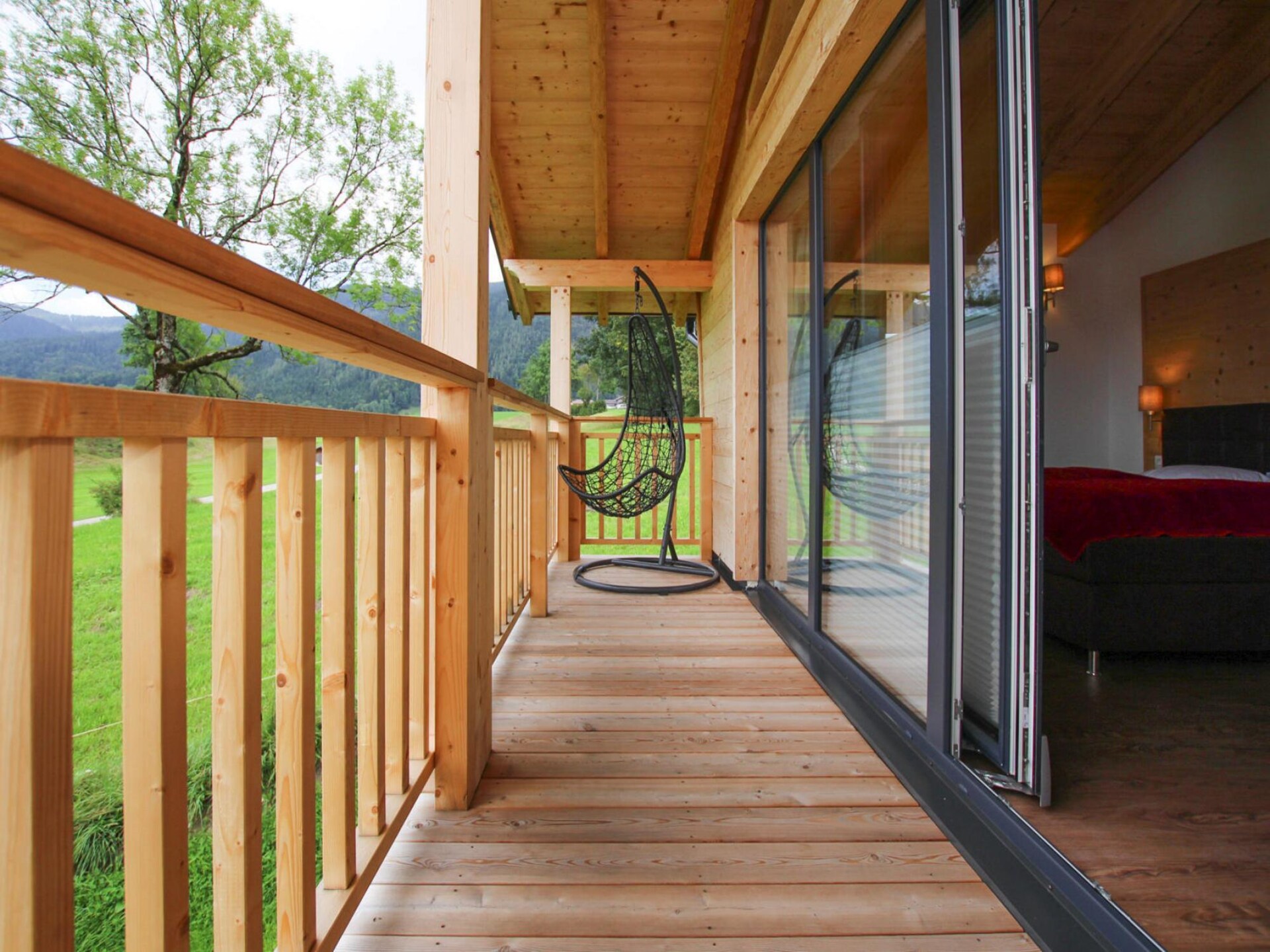 Chalet Gamsknogel Inzell met privézwembad aan de piste - foto 49