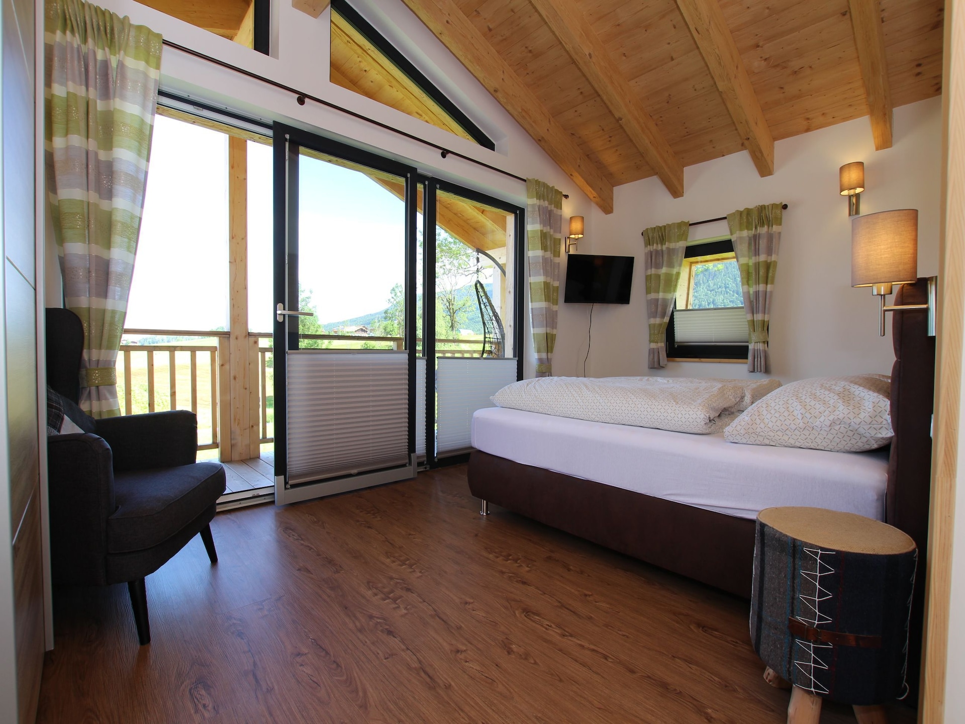 Chalet Gamsknogel Inzell met privézwembad aan de piste - foto 21