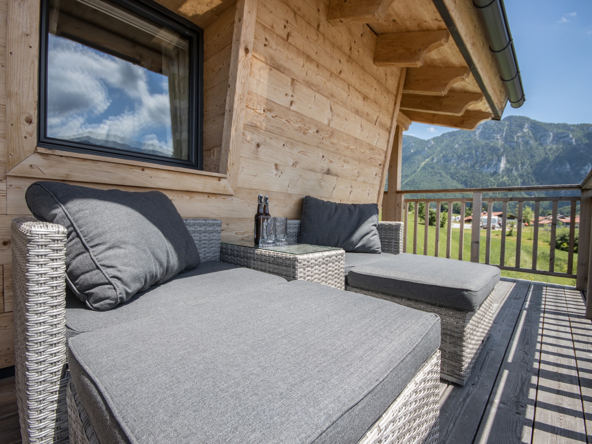 Chalet Gamsknogel Inzell met privézwembad aan de piste - foto 37