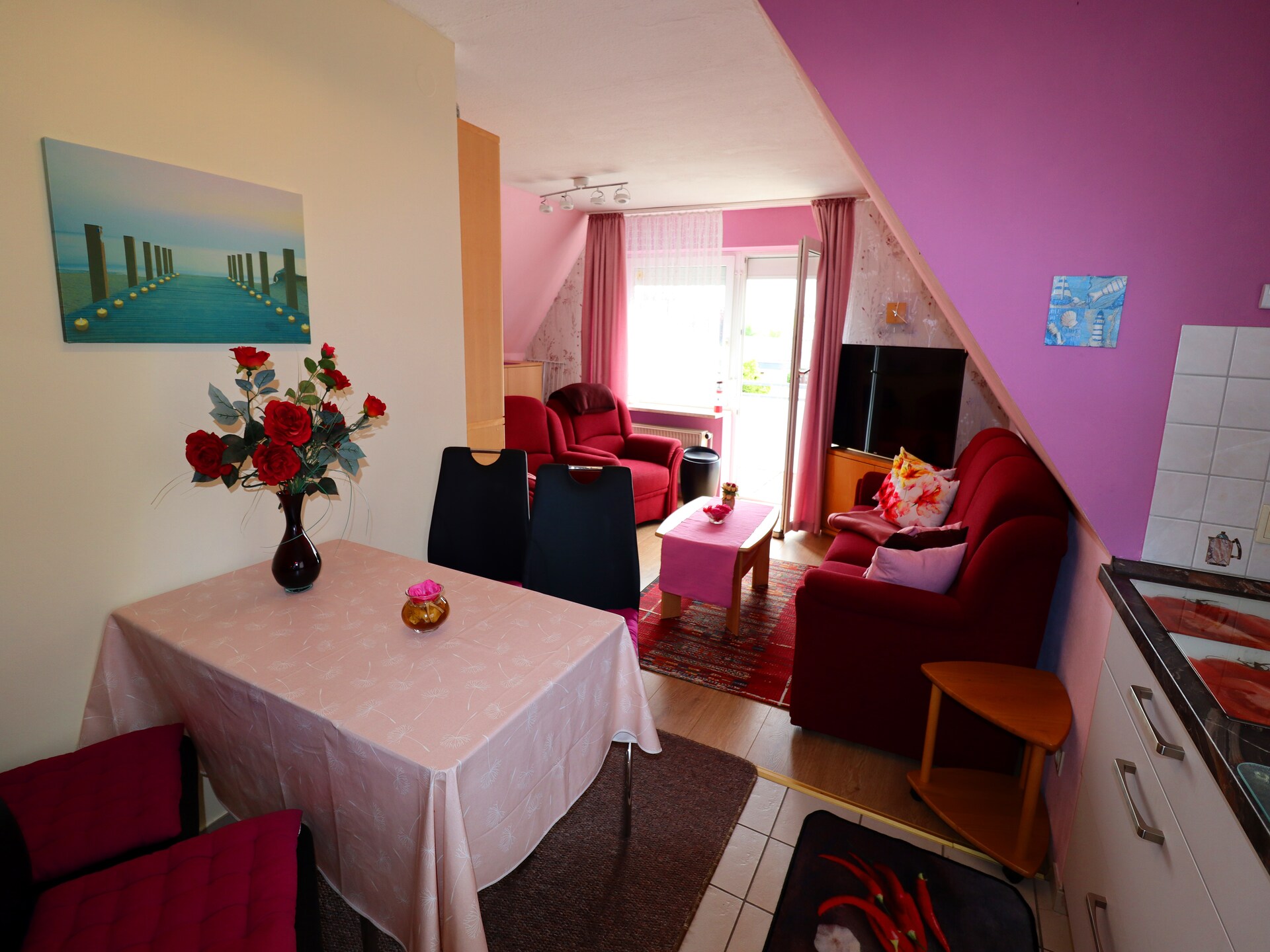 Gerenoveerd 2-kamerappartement met balkon op loopafstand van centrum Büsum - foto 16