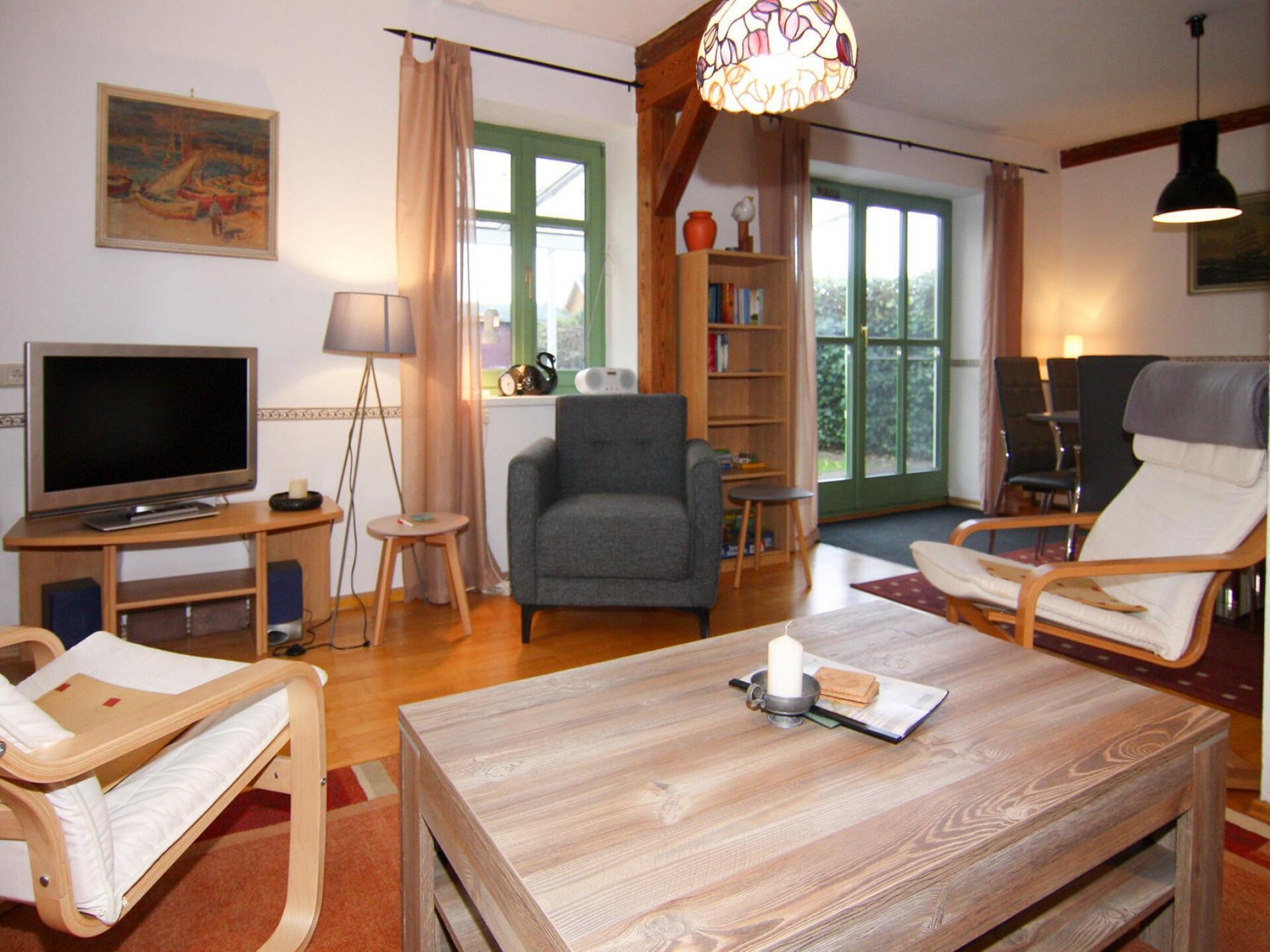Op 900 m van het meer: ruim appartement in Breege voor 4 personen - foto 2