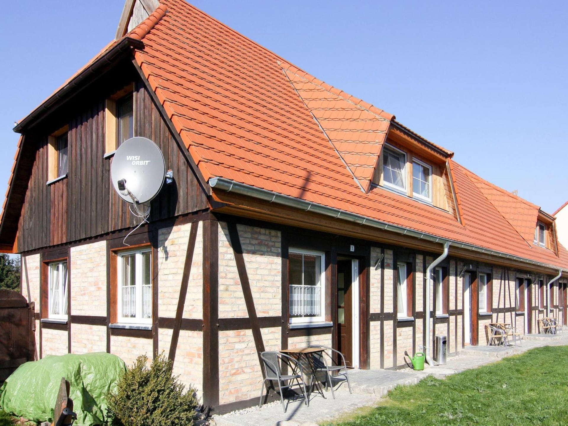 Ruim appartement voor 5 personen in Lütow nabij de lagune - foto 1
