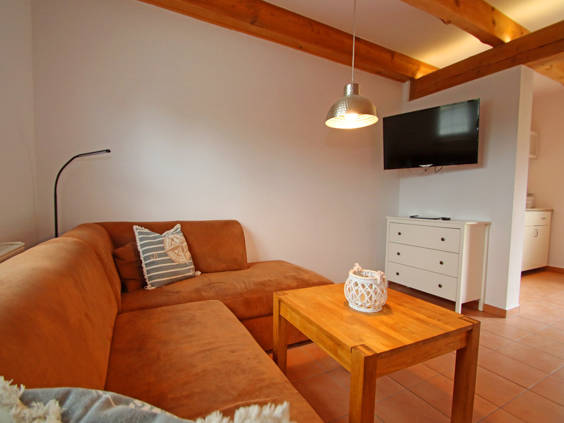 Ruim appartement voor 5 personen in Lütow nabij de lagune - foto 6