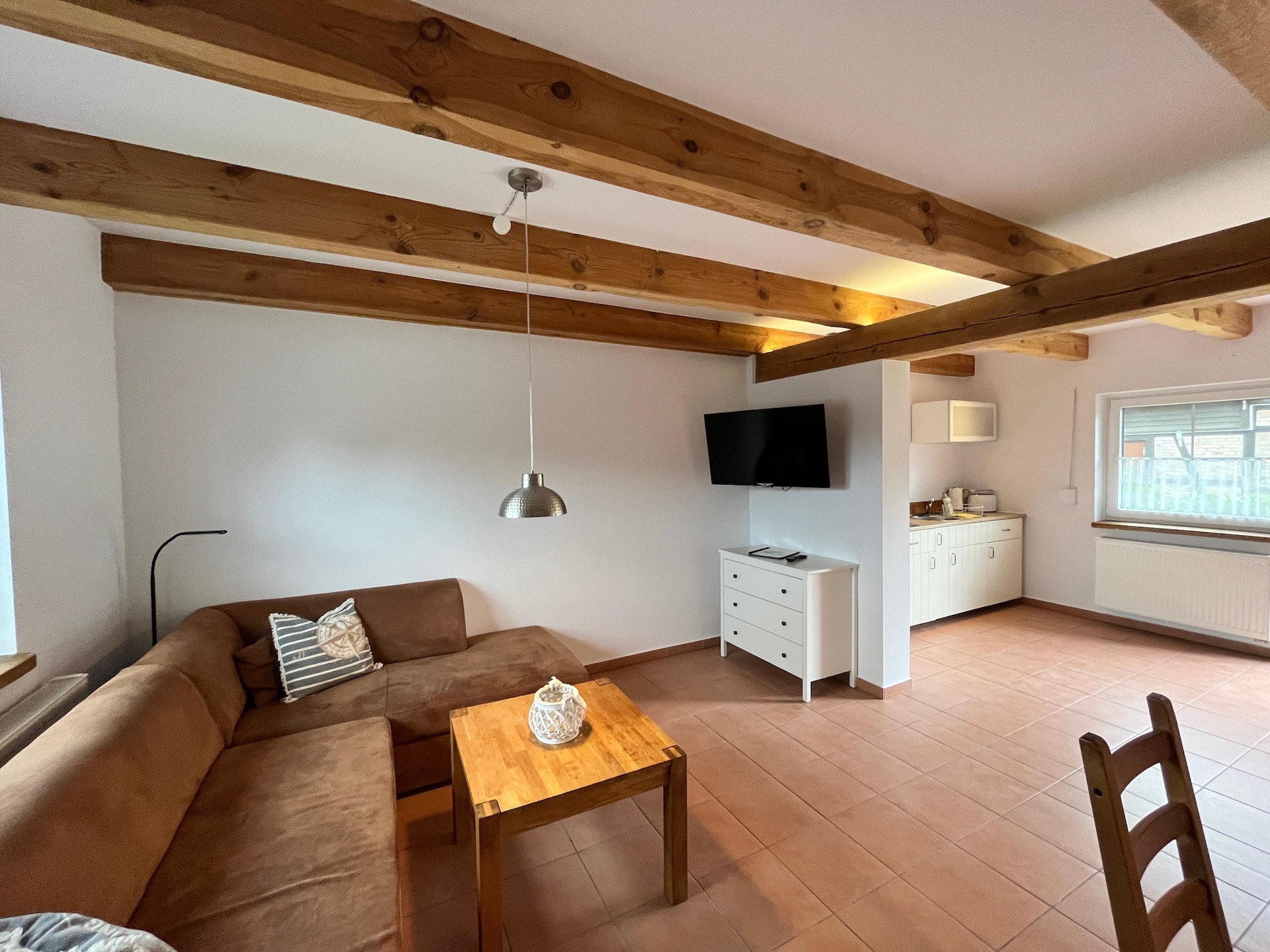 Ruim appartement voor 5 personen in Lütow nabij de lagune - foto 10