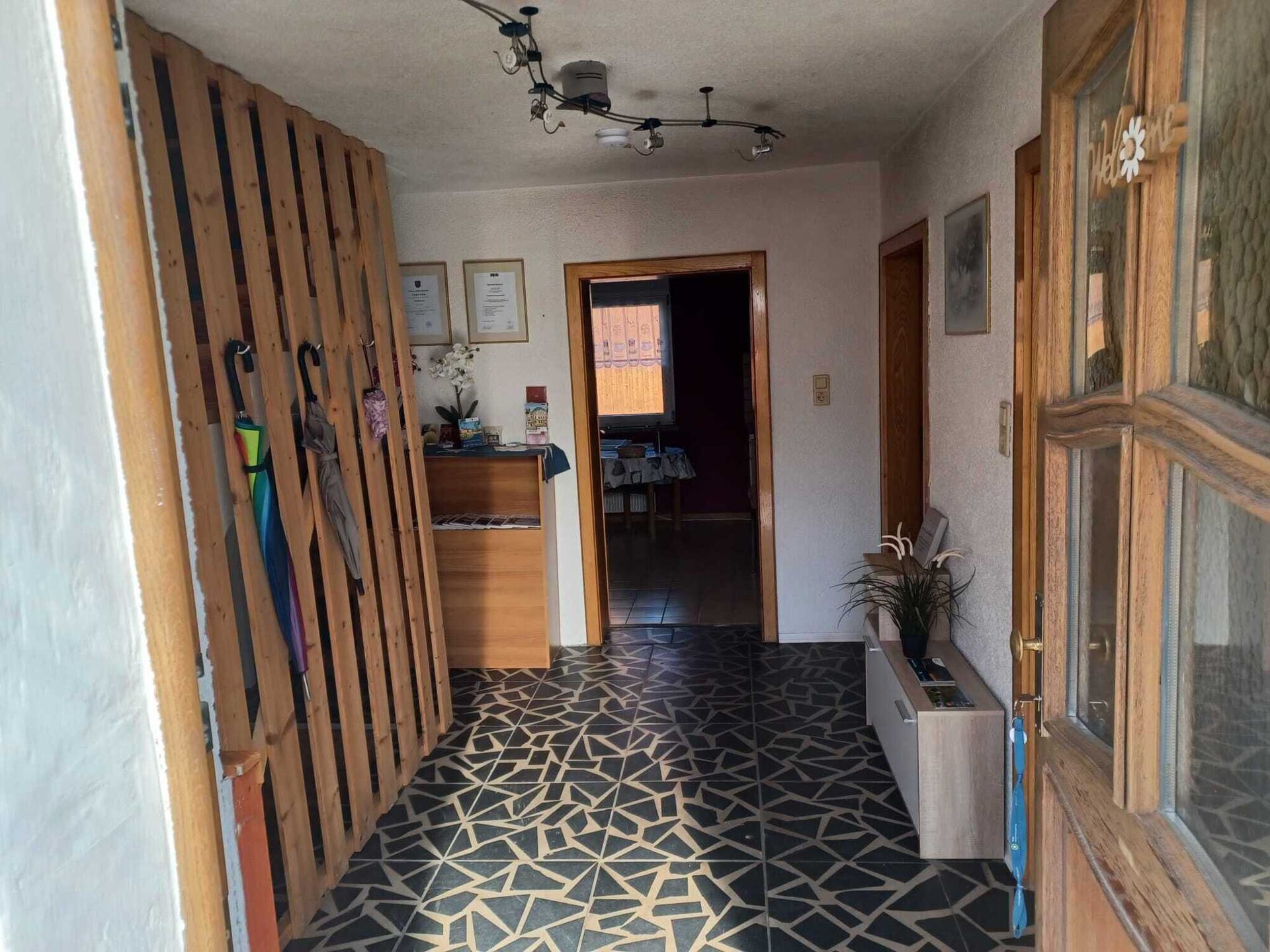 Vakantiehuis Umpfenblick in Kaltennordheim met uitzicht op de Rhön - foto 11