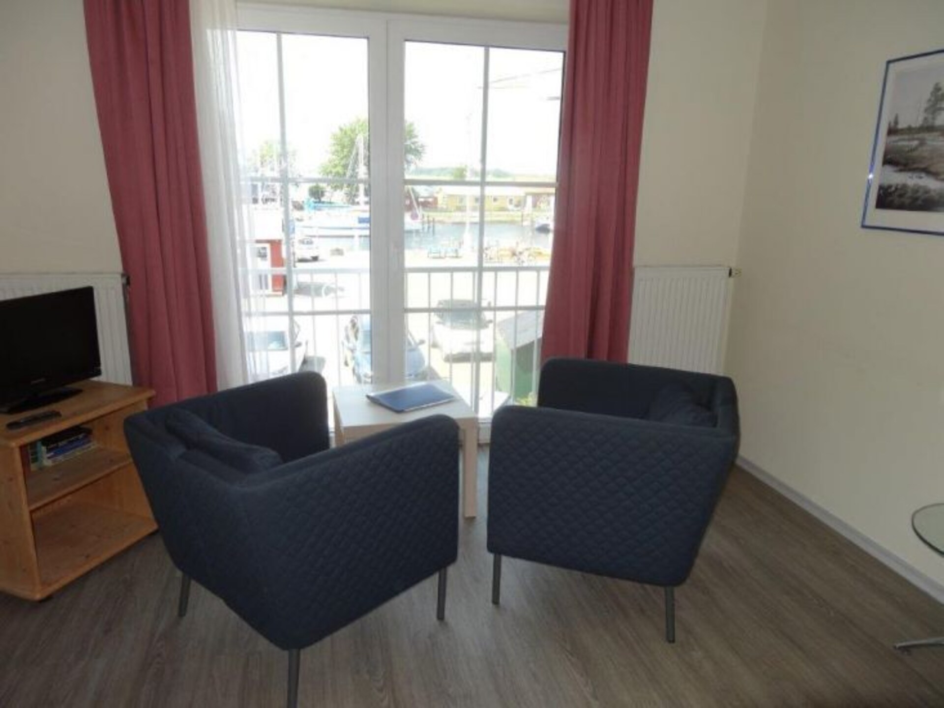 Studio met uitzicht op jachthaven en vuurtoren in Orth, Fehmarn - foto 3