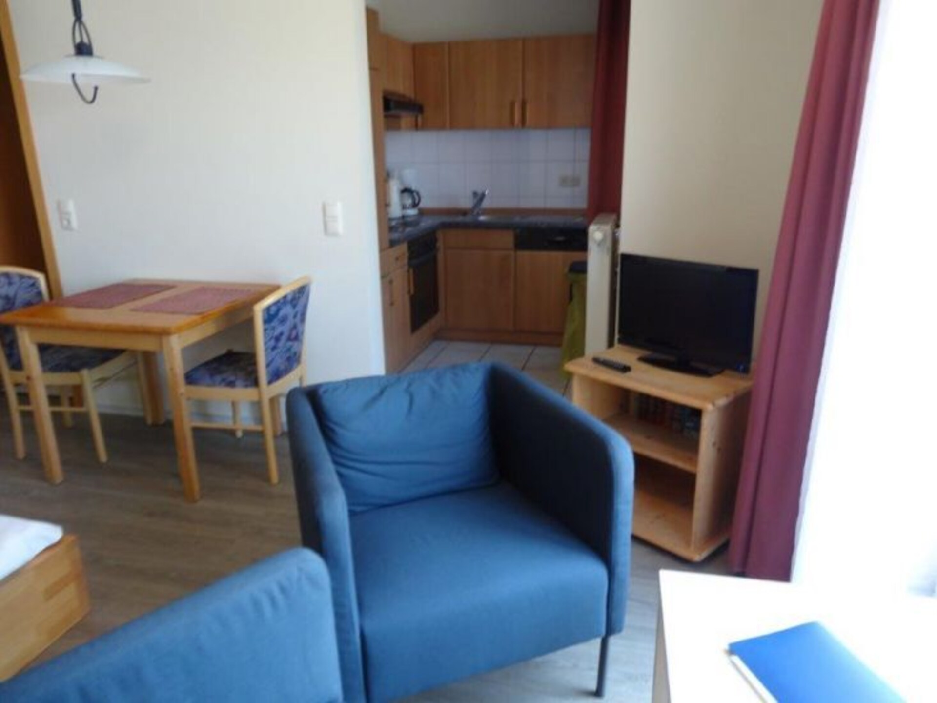 Studio met uitzicht op jachthaven en vuurtoren in Orth, Fehmarn - foto 5