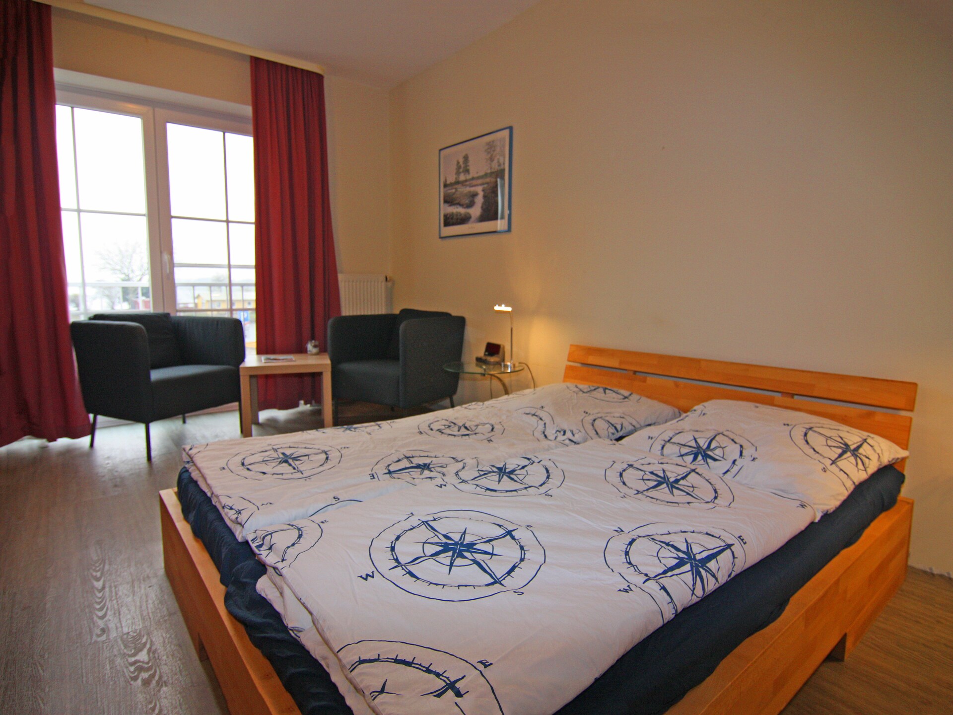 Studio met uitzicht op jachthaven en vuurtoren in Orth, Fehmarn - foto 13