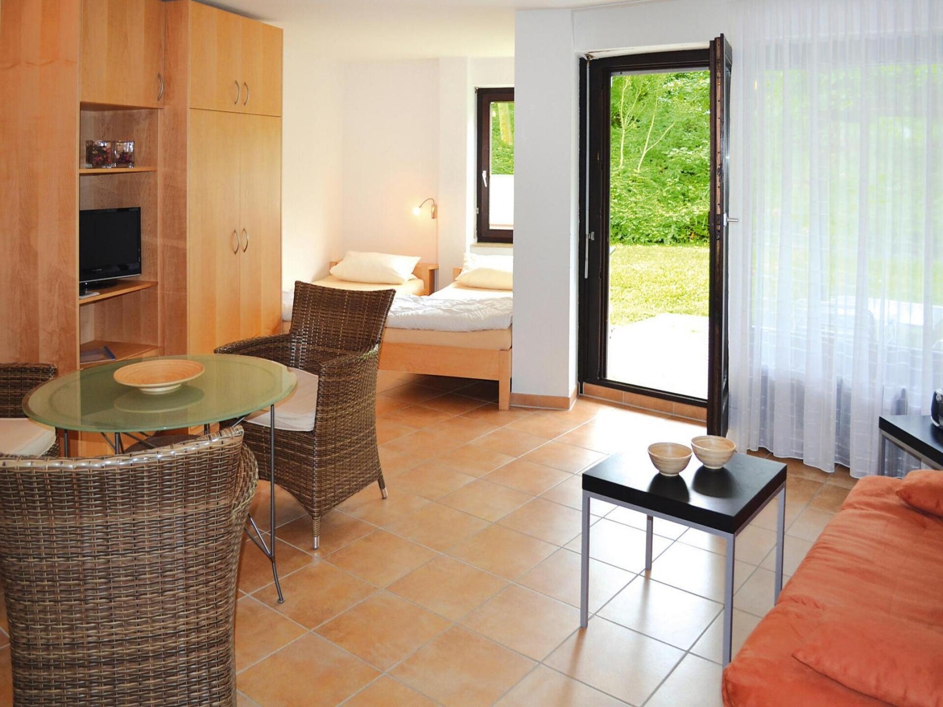 Knusse studio voor 2 personen op vakantiepark nabij de Bodensee - foto 9