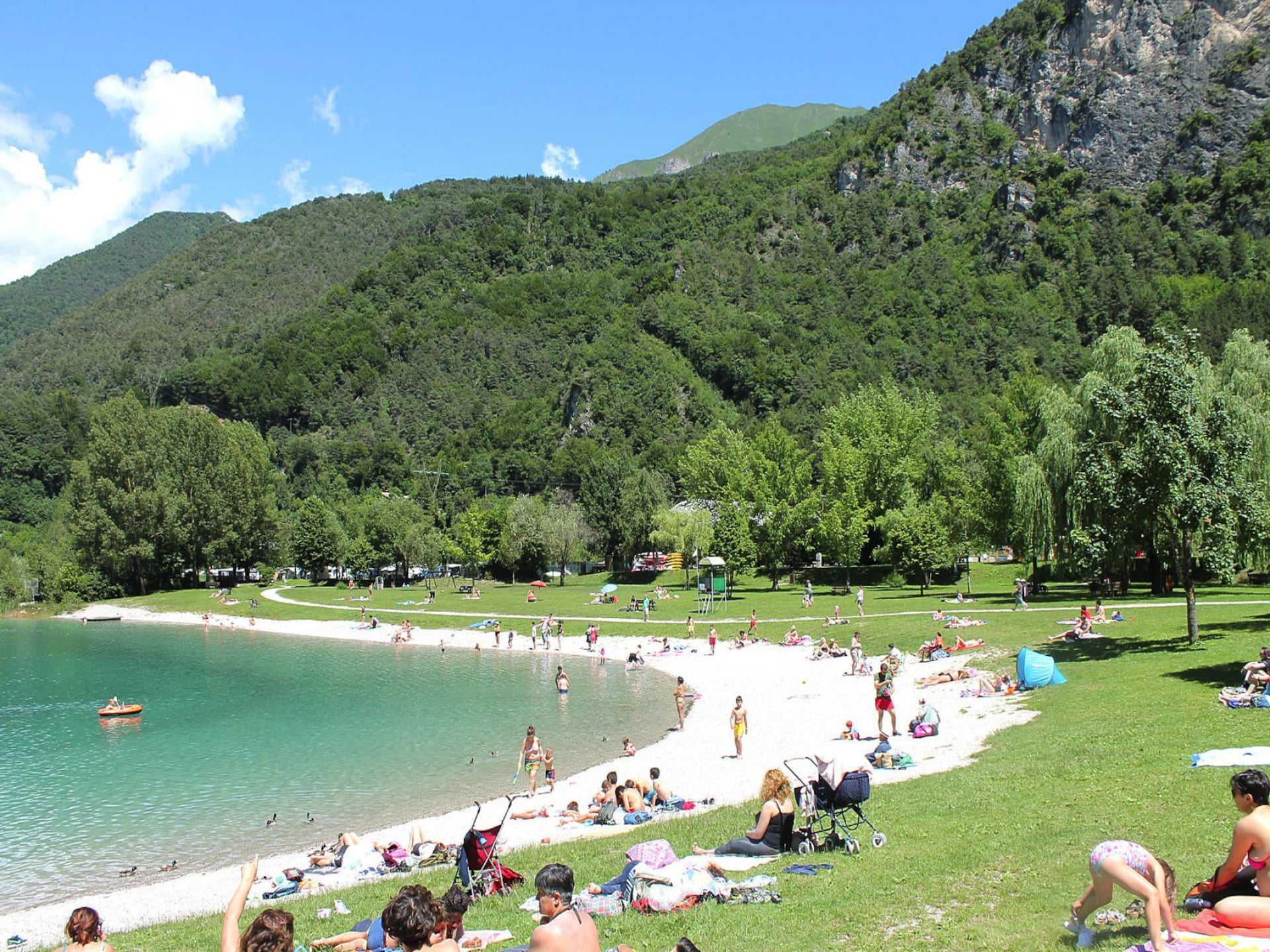 Licht appartement met uitzicht op het meer in Molina di Ledro - foto 16