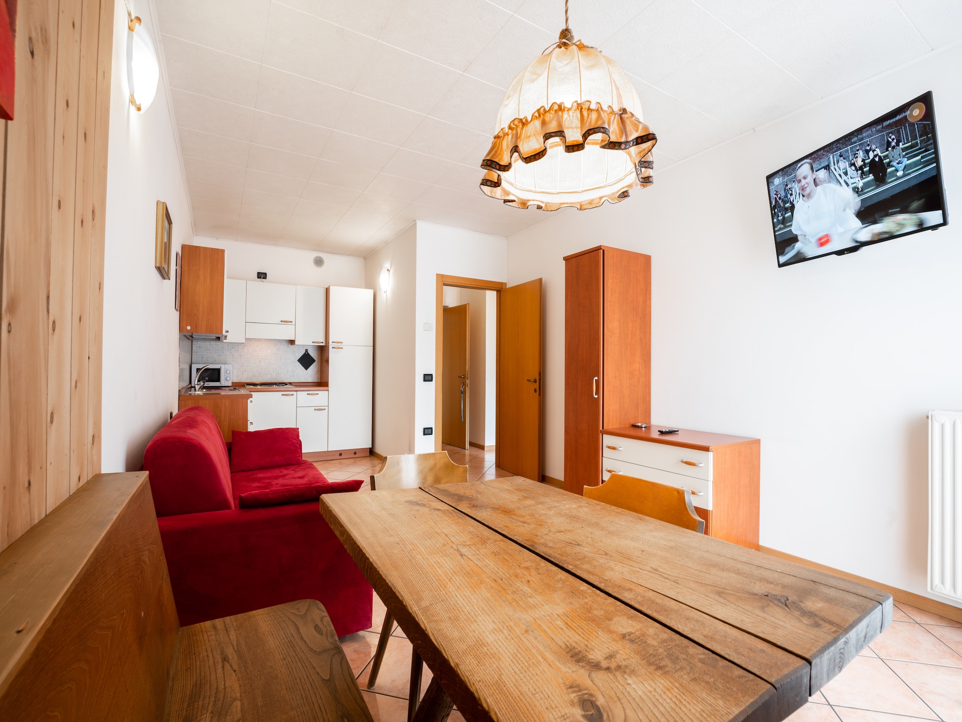 Licht appartement met uitzicht op het meer in Molina di Ledro - foto 17
